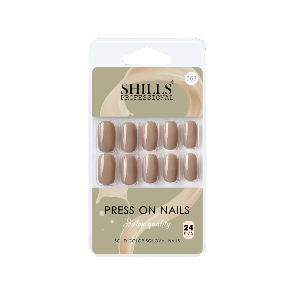 Glossy Solid Color Nails Square(SPN553-SPN604)