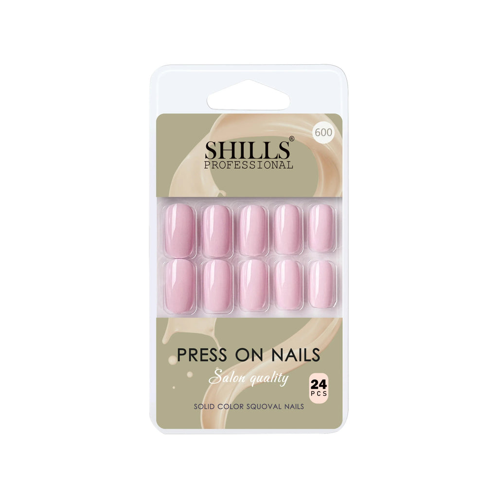 Glossy Solid Color Nails Square(SPN579-SPN604)