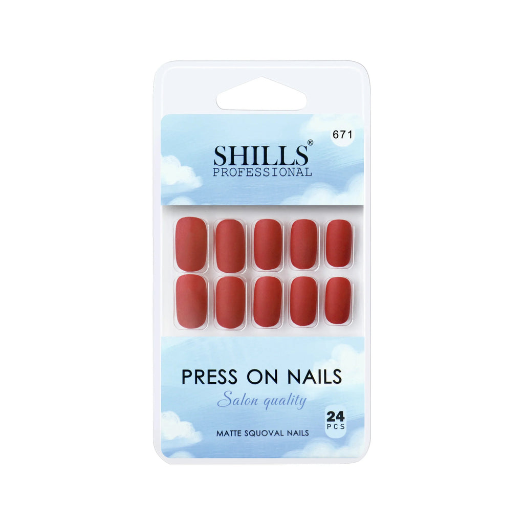 Matte Solid Color Nails Square(SPN667-SPN676)