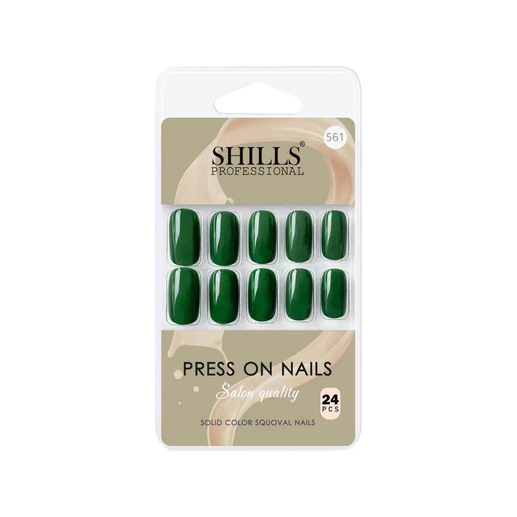 Glossy Solid Color Nails Square(SPN553-SPN604)