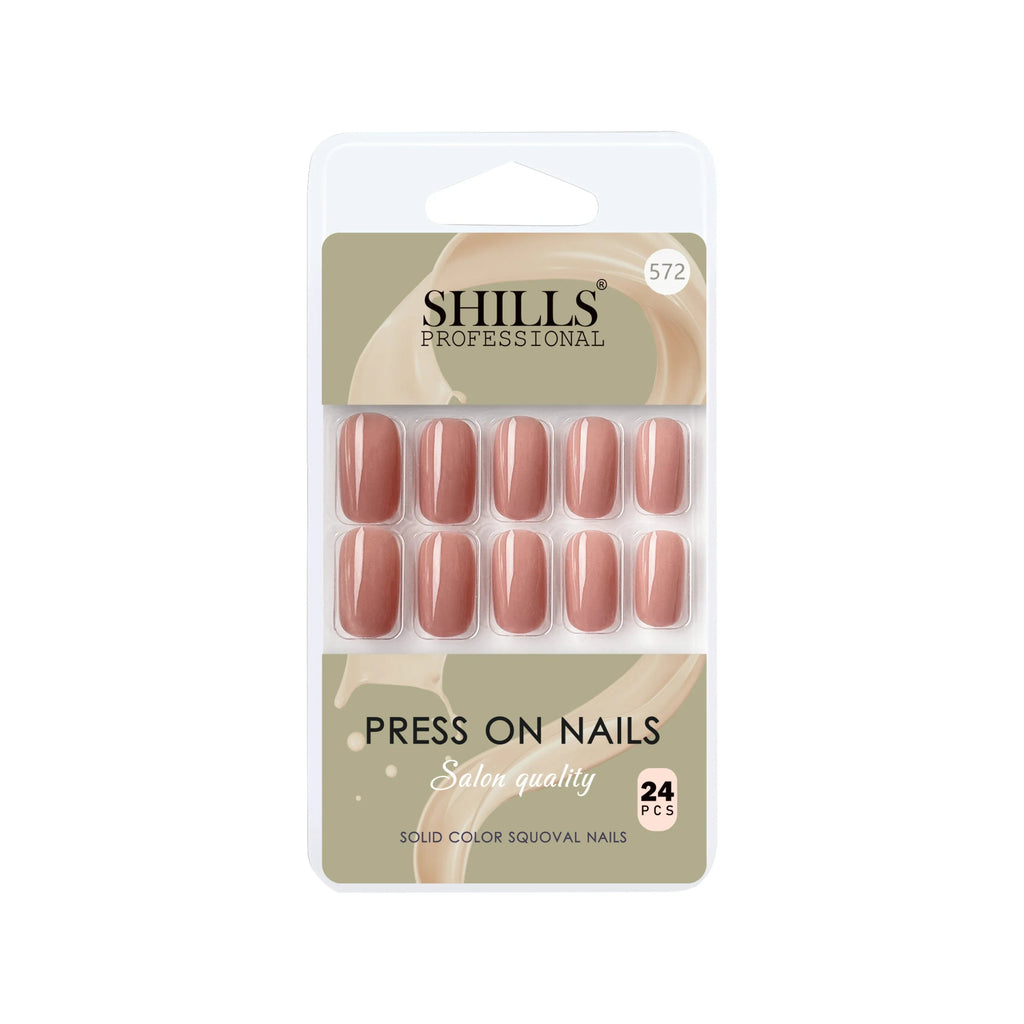 Glossy Solid Color Nails Square(SPN553-SPN604)