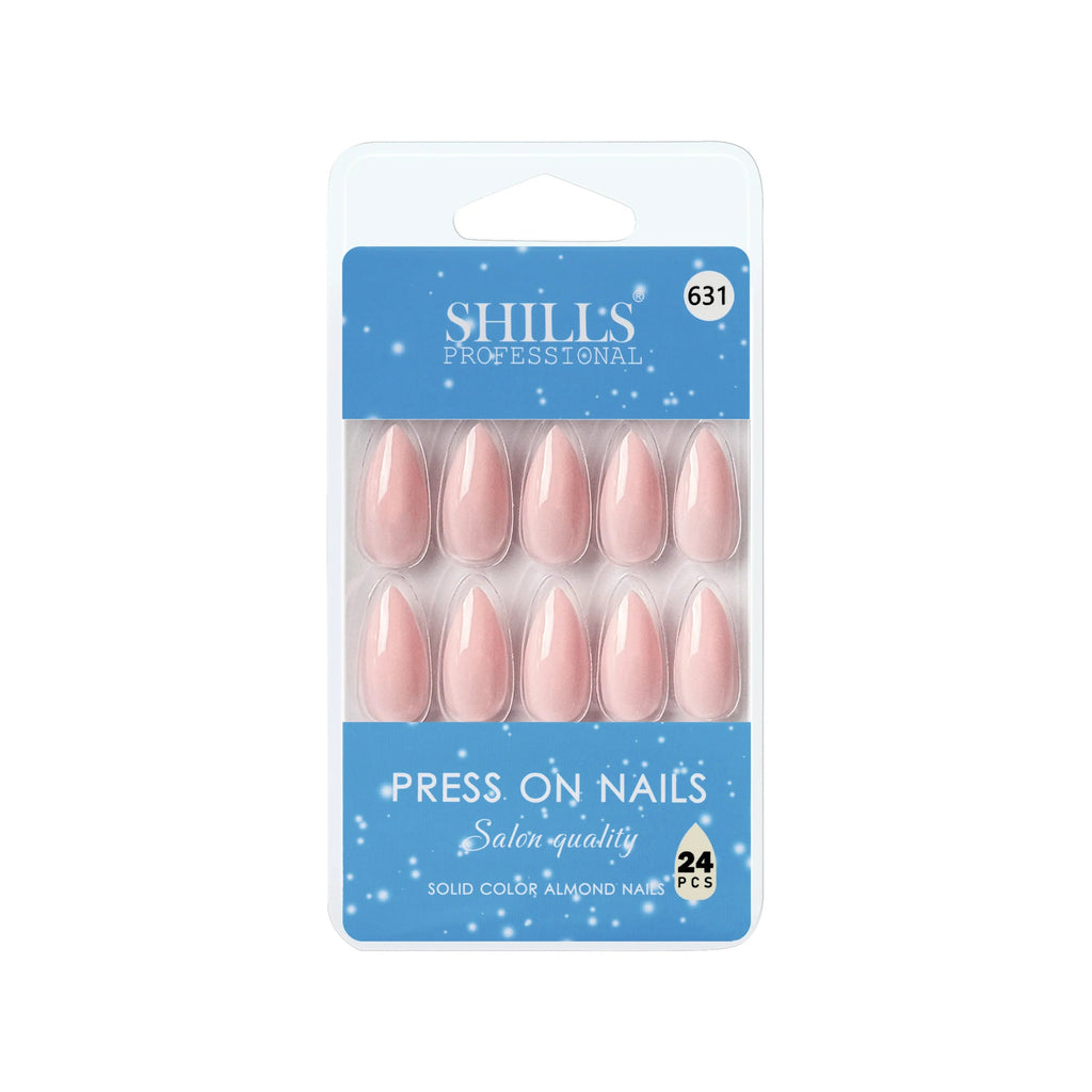 Glossy Solid Color Nails Sharp Almond(SPN631-SPN656)