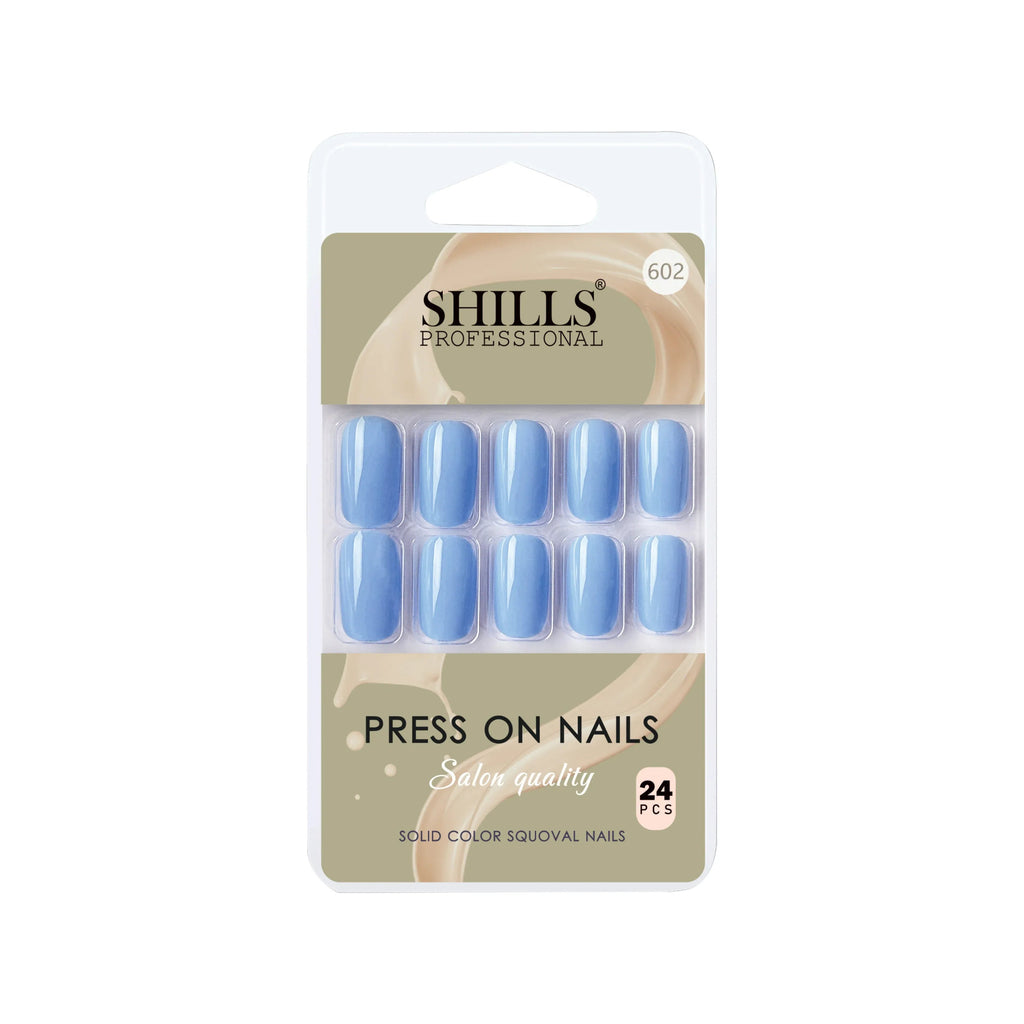 Glossy Solid Color Nails Square(SPN579-SPN604)