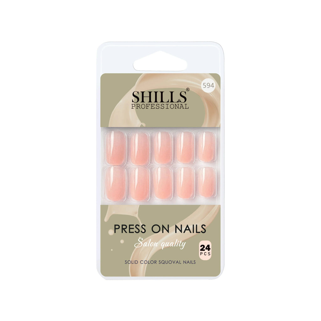 Glossy Solid Color Nails Square(SPN579-SPN604)