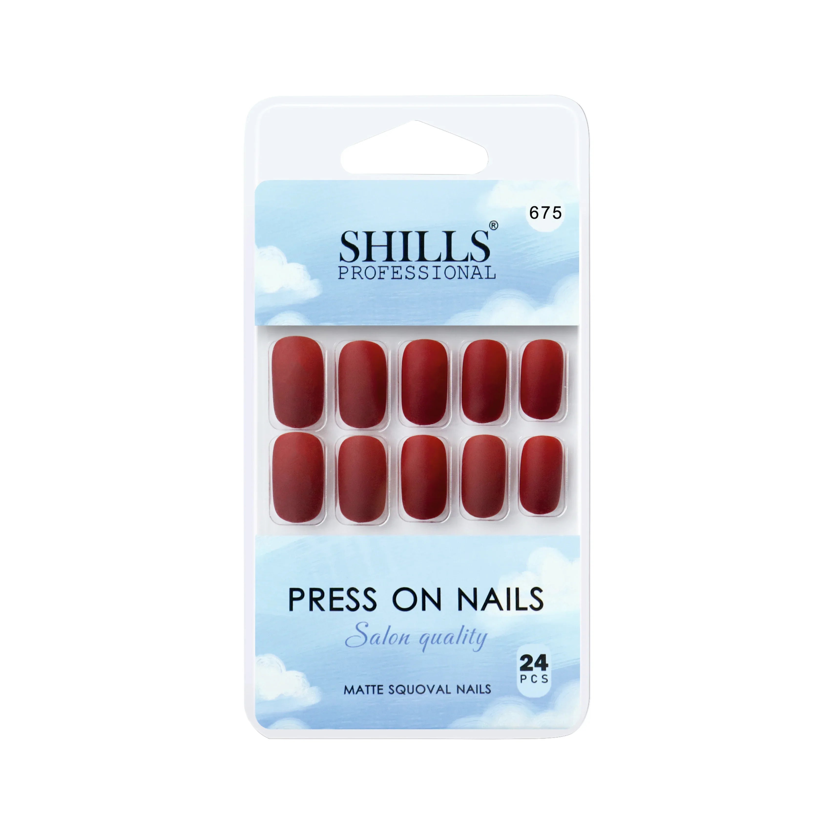 Matte Solid Color Nails Square(SPN667-SPN676)
