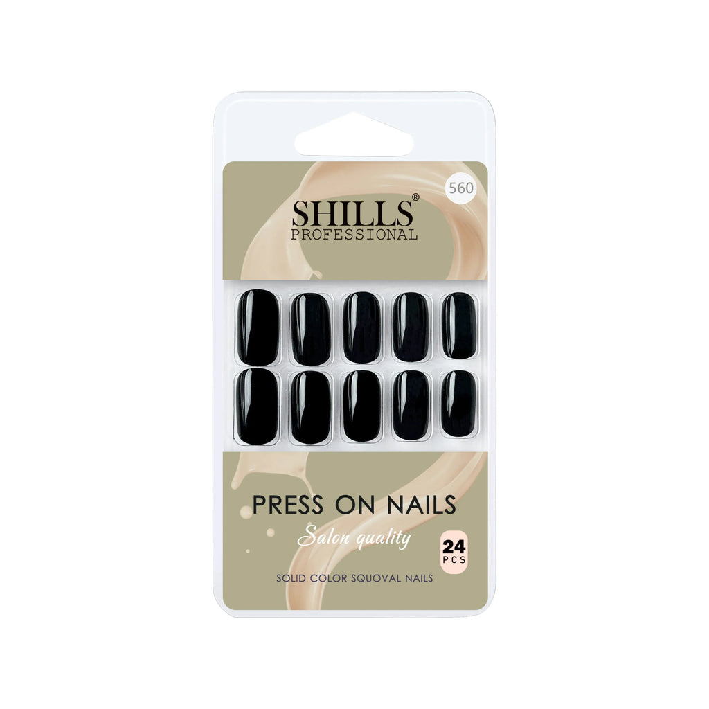 Glossy Solid Color Nails Square(SPN553-SPN604)