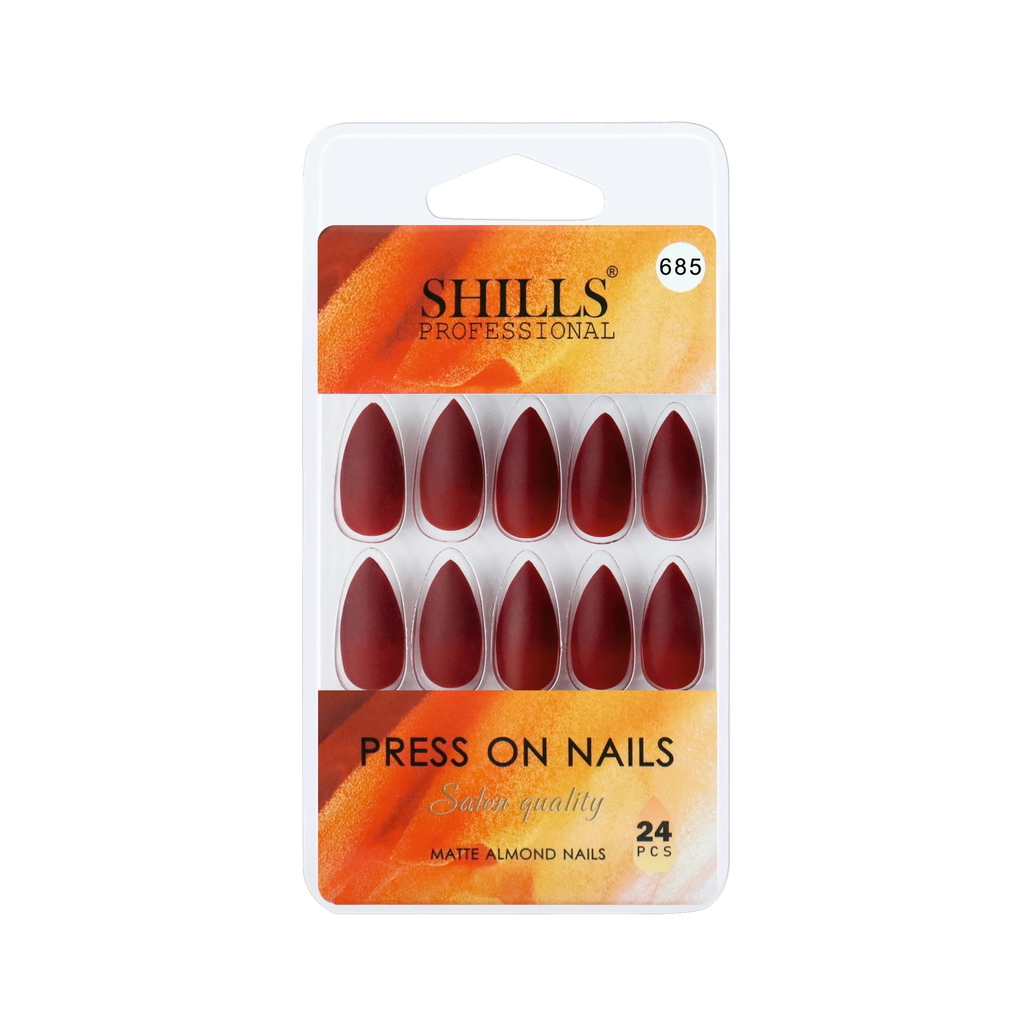Matte Solid Color Nails Square(SPN677-SPN686)