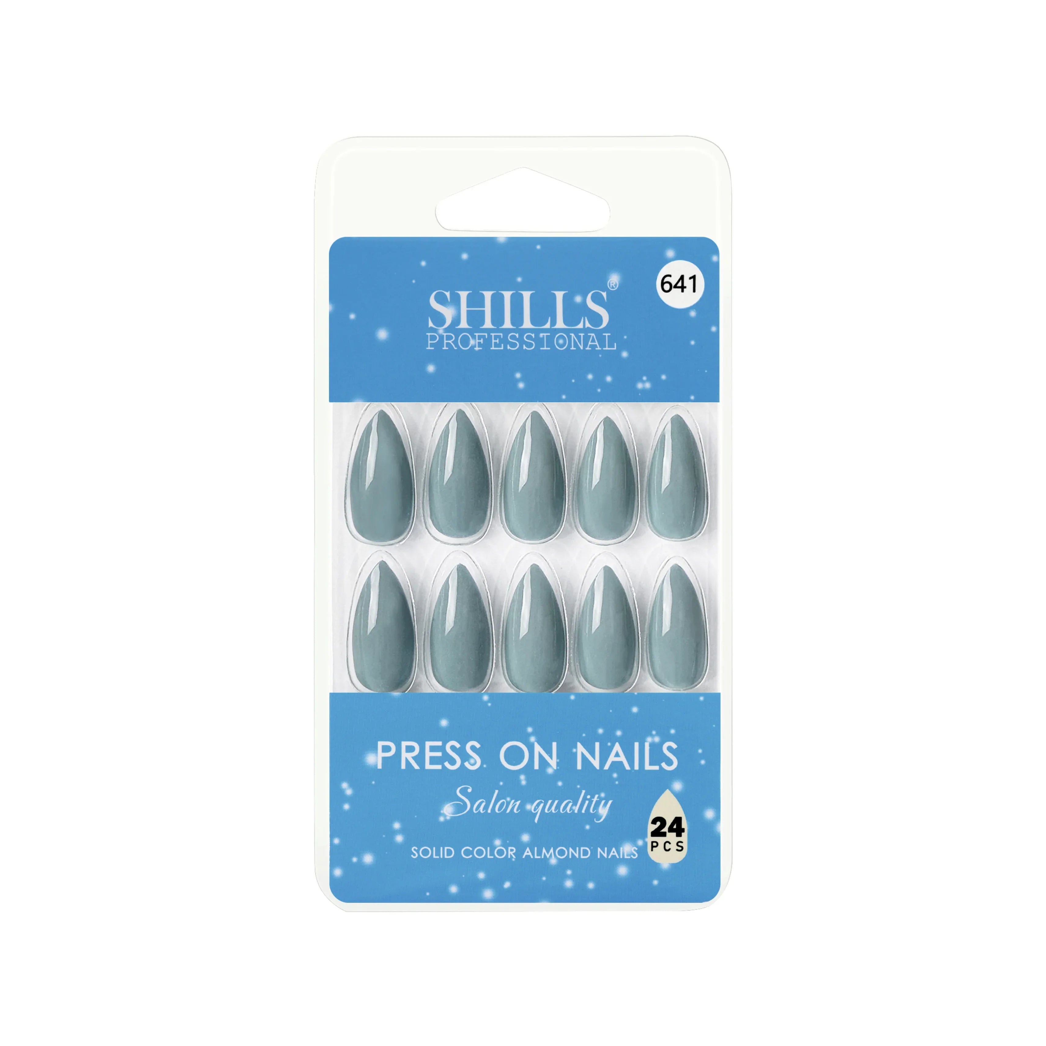 Glossy Solid Color Nails Sharp Almond(SPN631-SPN656)