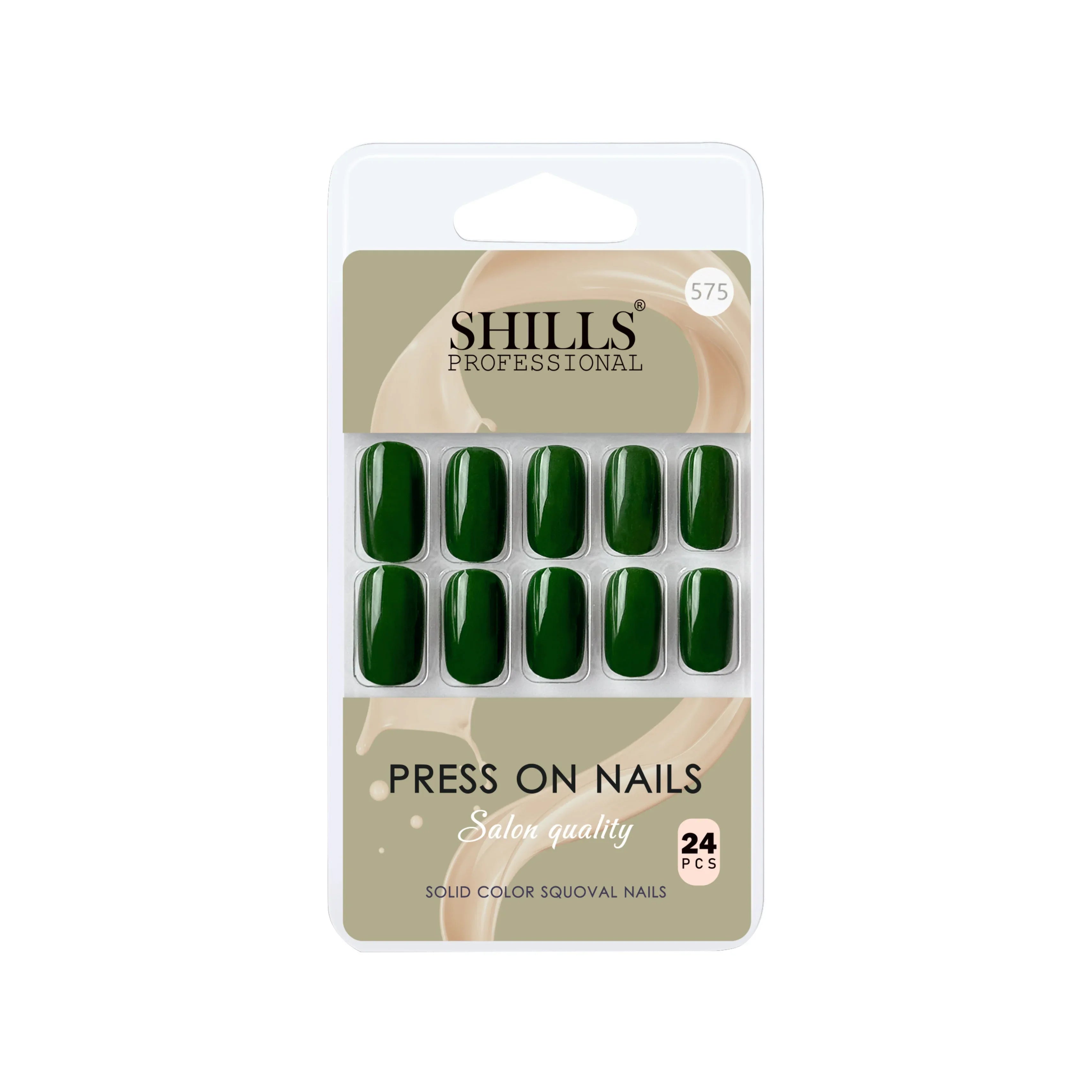 Glossy Solid Color Nails Square(SPN553-SPN604)