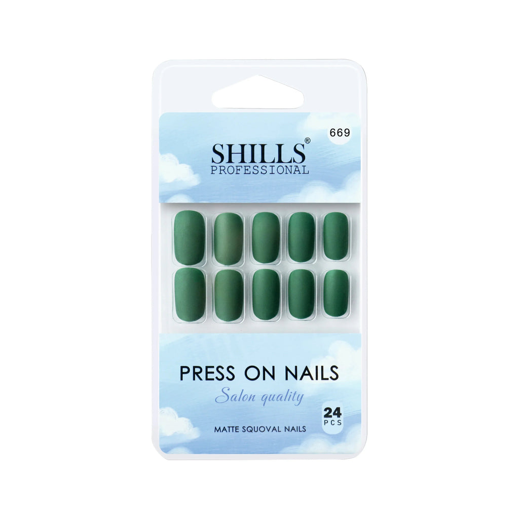 Matte Solid Color Nails Square(SPN667-SPN676)