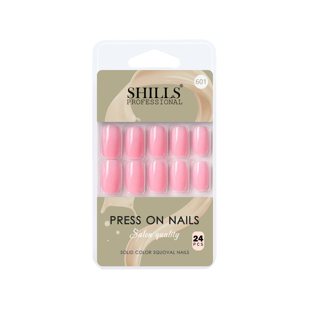 Glossy Solid Color Nails Square(SPN579-SPN604)