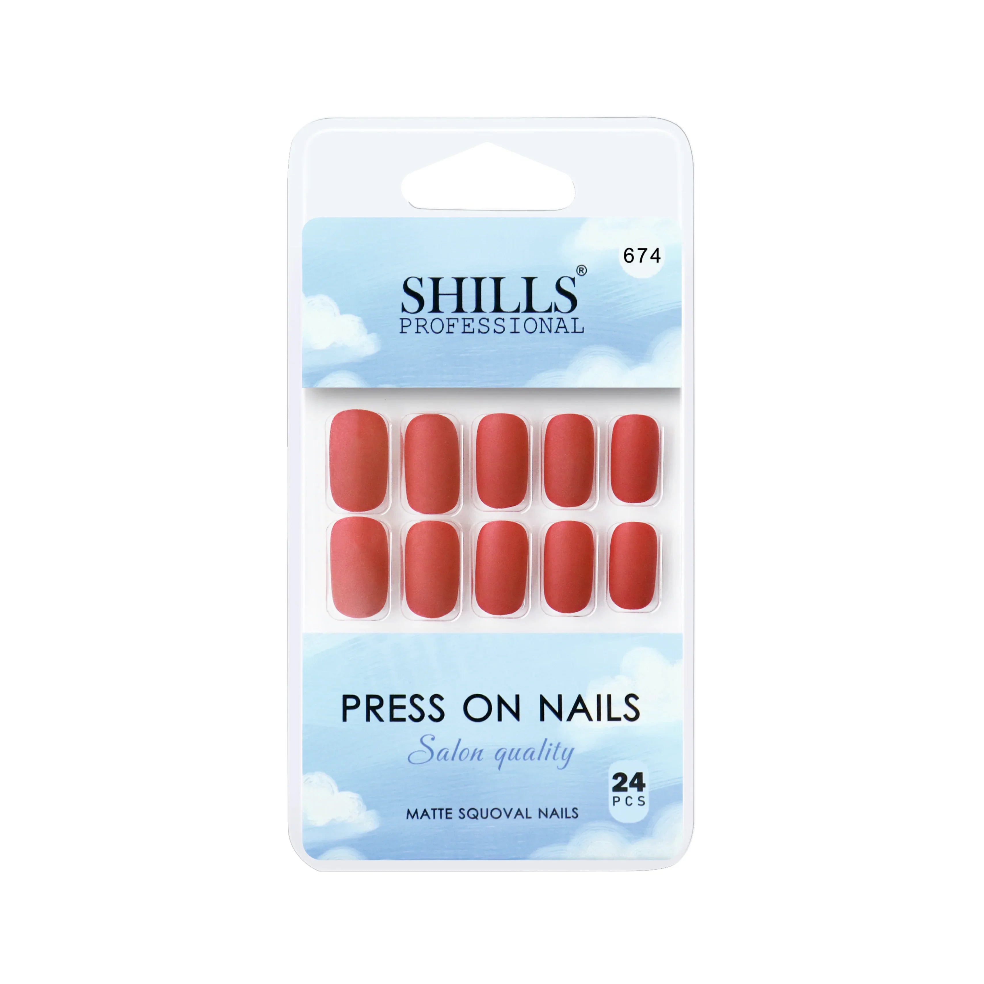 Matte Solid Color Nails Square(SPN667-SPN676)