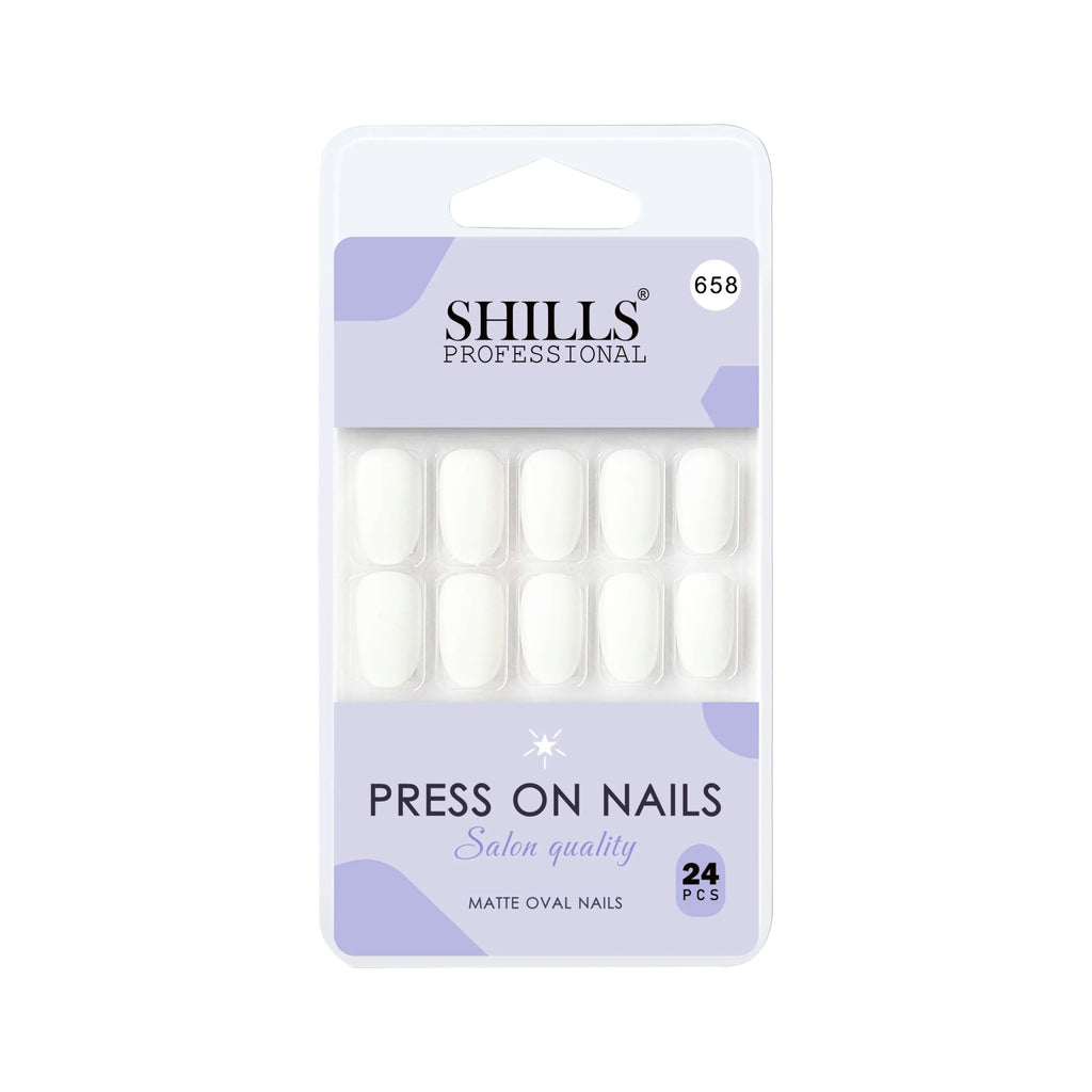 Matte Solid Color Nails Oval(SPN657-SPN666)