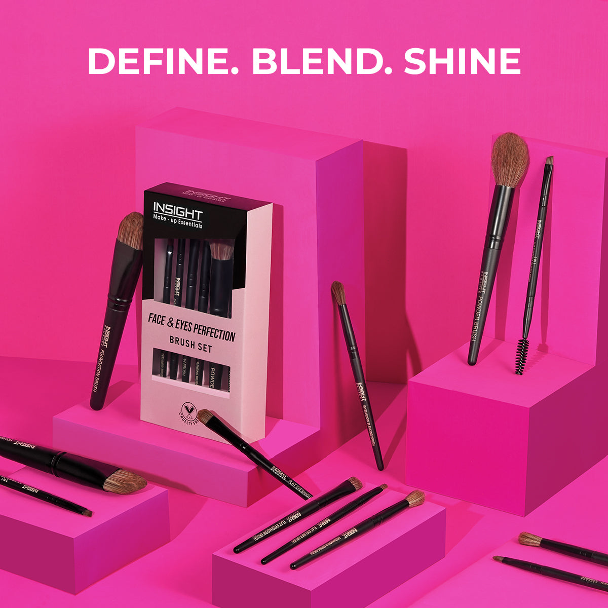Face & Eyes Perfection Brush Set