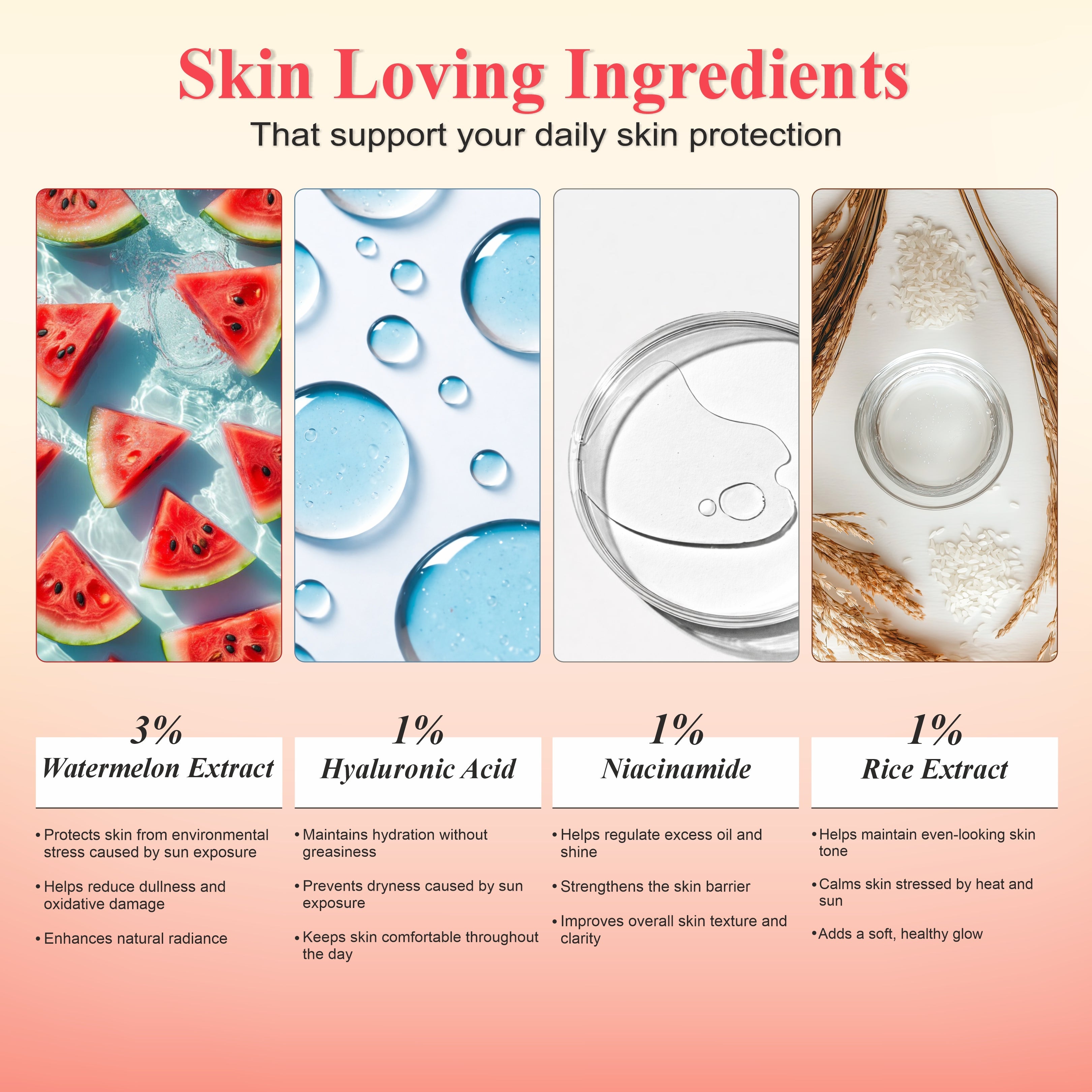 SHILLS Nia-Melon Gel Sunscreen SPF 50 PA+++