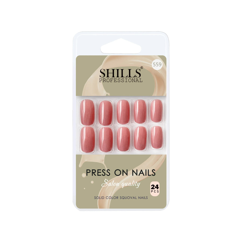 Glossy Solid Color Nails Square(SPN553-SPN604)