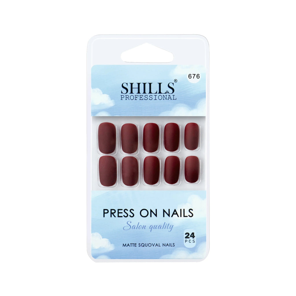 Matte Solid Color Nails Square(SPN667-SPN676)