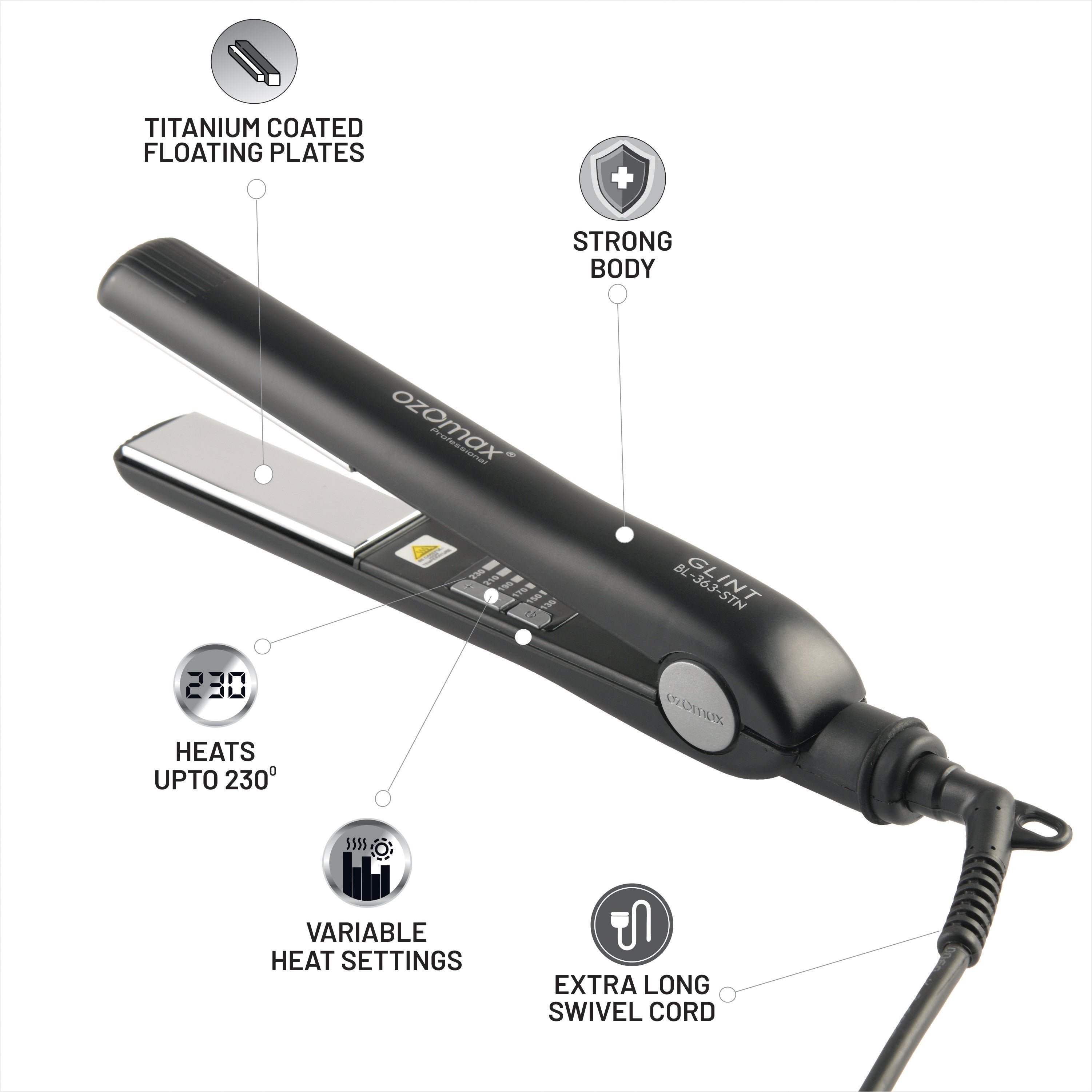 GLINT PRO HAIR STRAIGHTENER