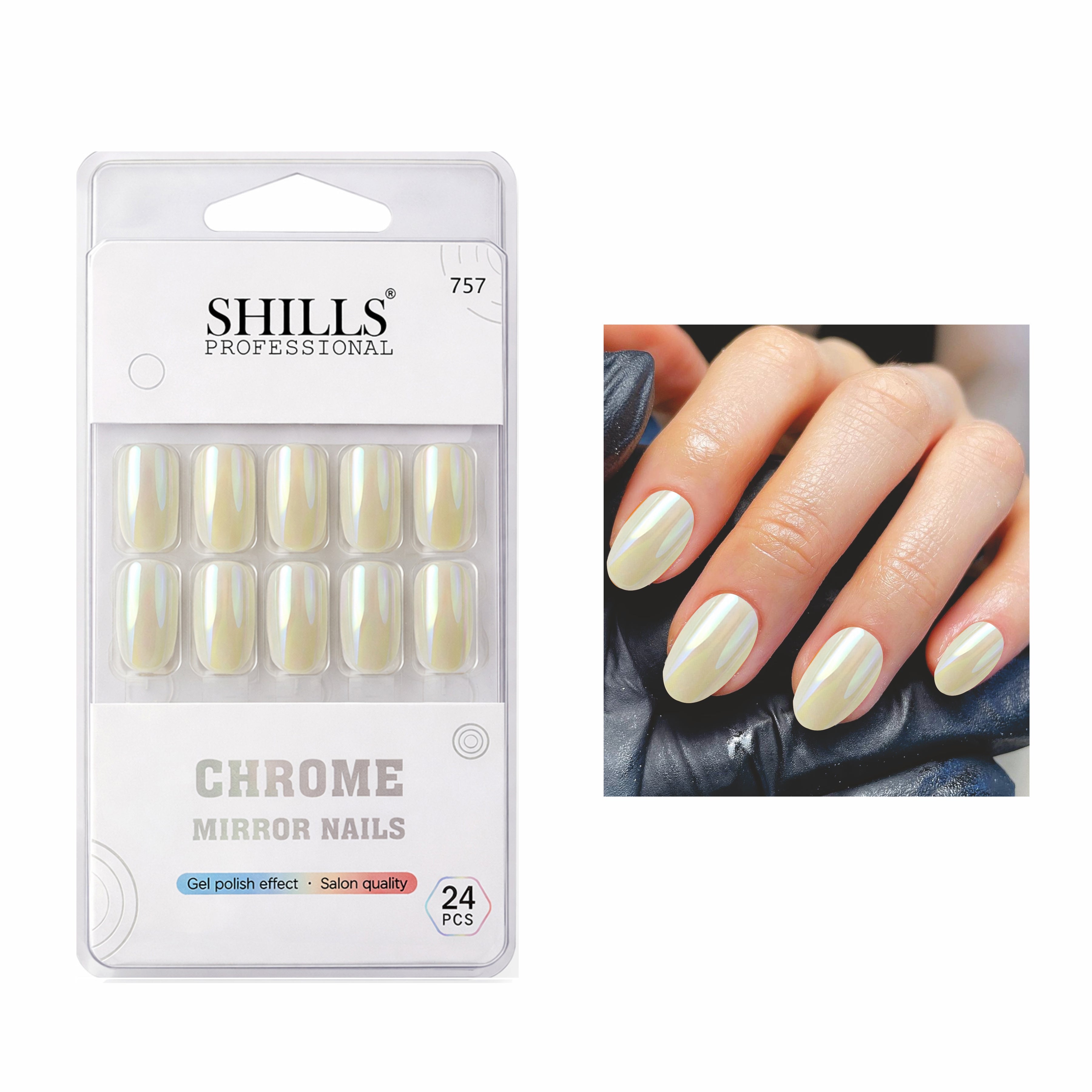 Chrome Mirror Nail Oval(SPN755-SPN764)