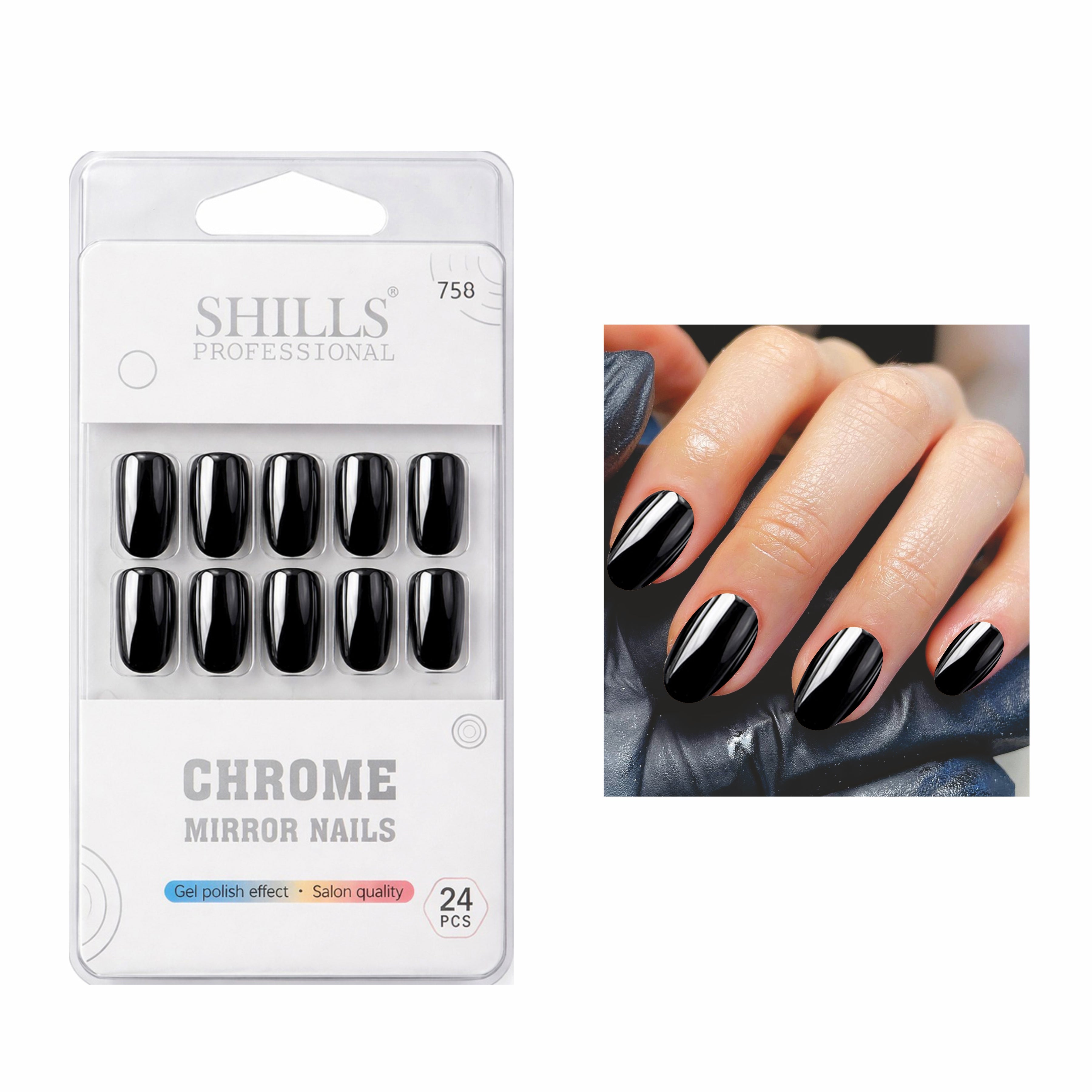 Chrome Mirror Nail Oval(SPN755-SPN764)