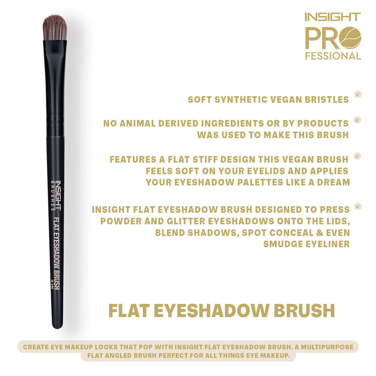 Flat Eyeshadow Brush IE 240
