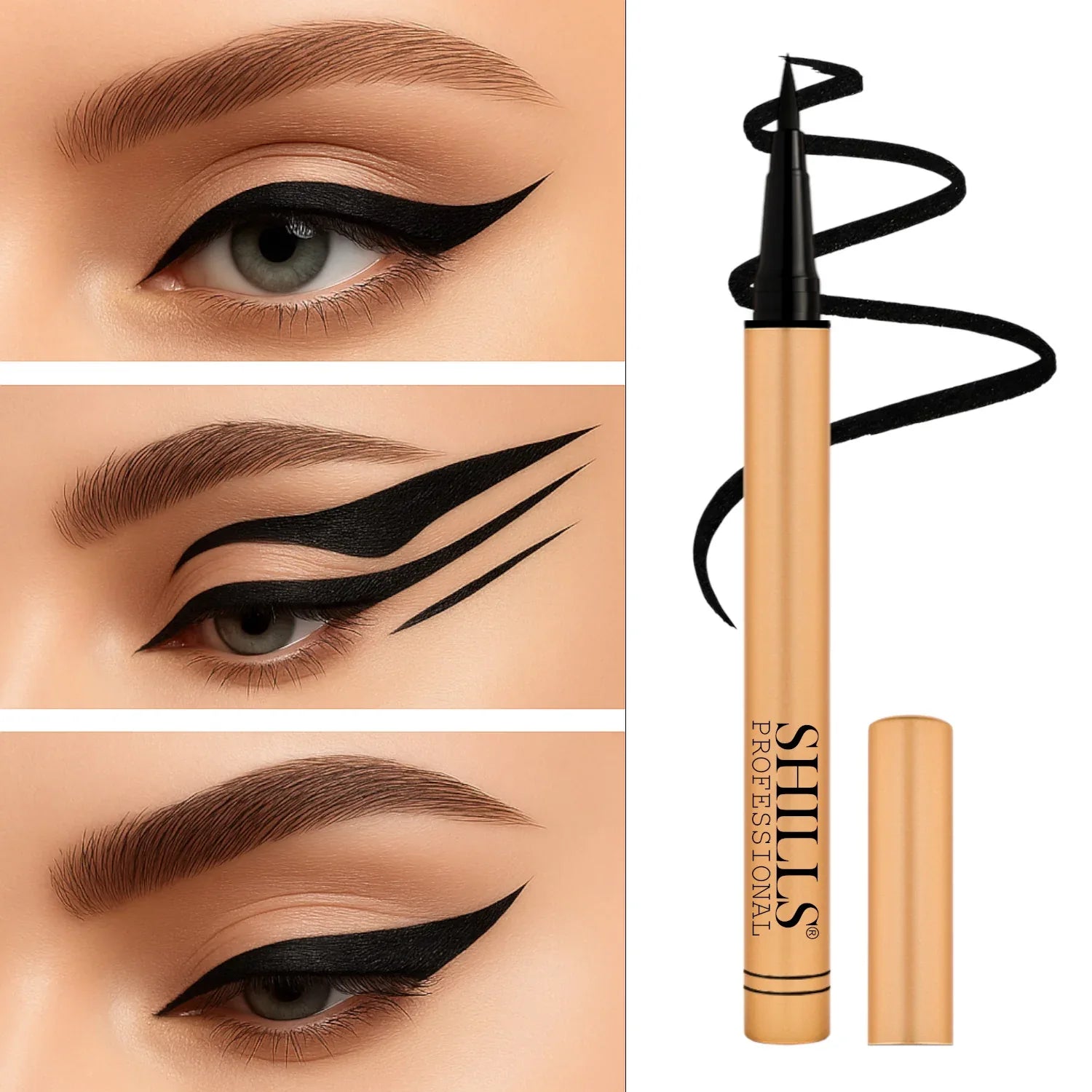 Versatile 3D Liquid Eyeliner