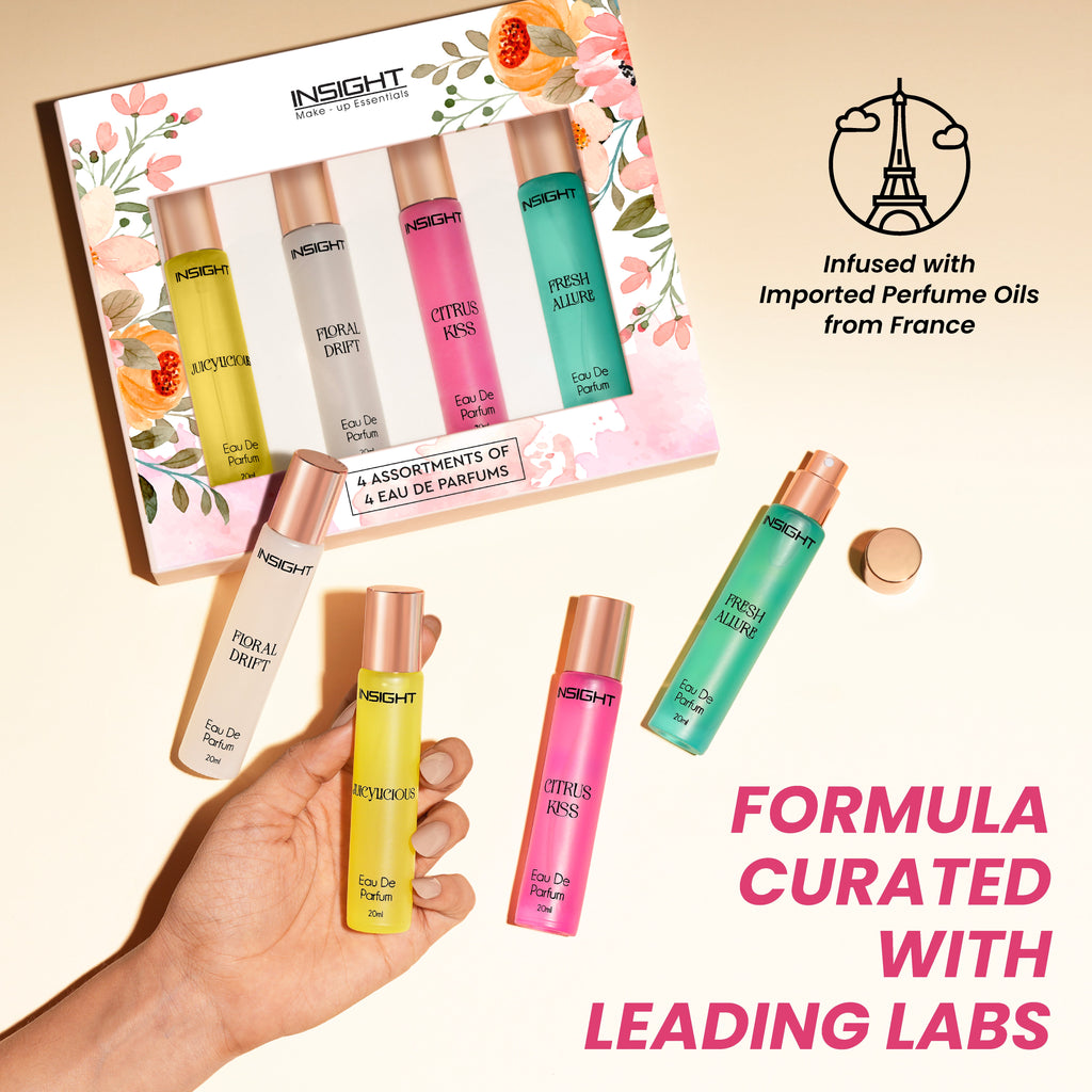 Eau De Parfum Set - Pack of 4 (J,CK,FD,FA)