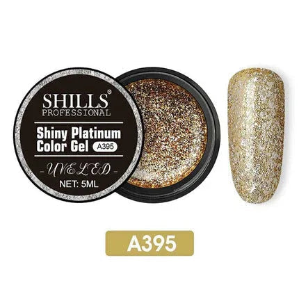 Shiny Platinum Art Gel
