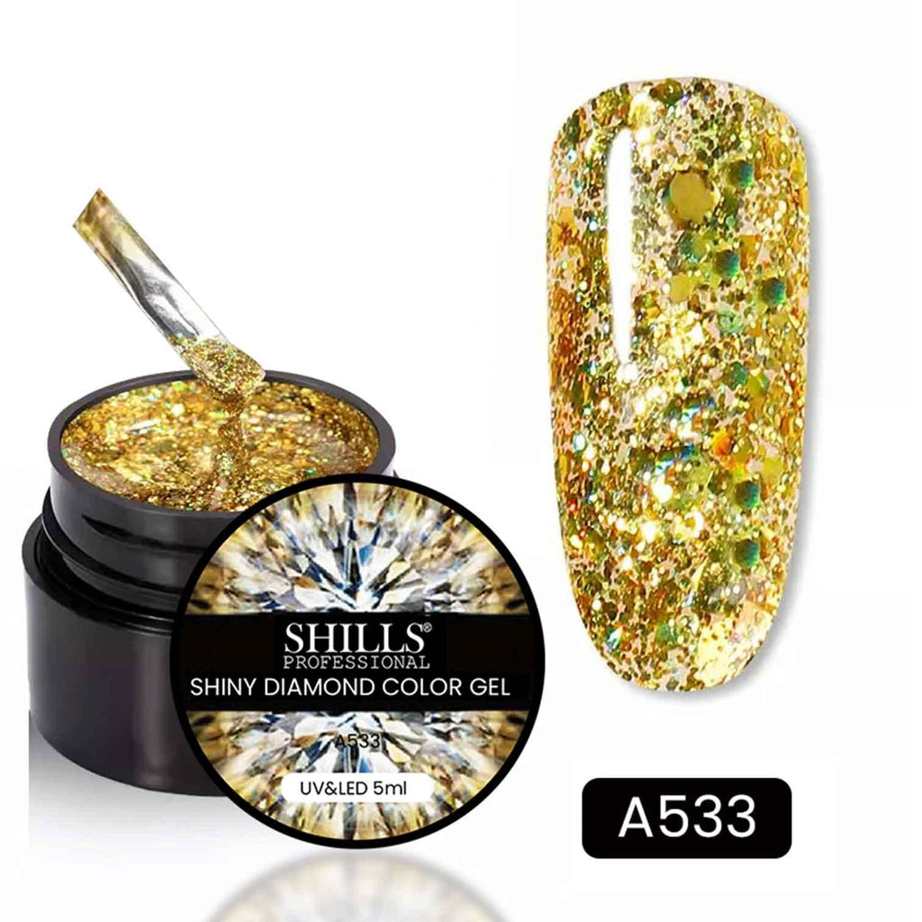 Shiny Diamond Color Art Gel