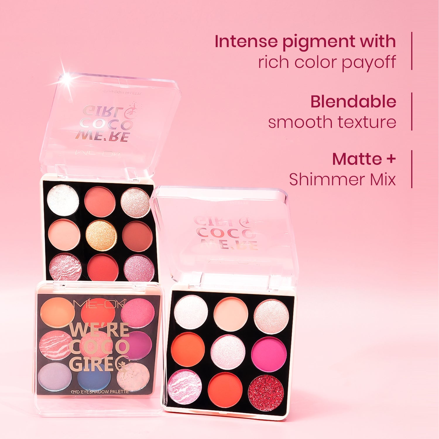 We're Coco Girl HD Eyeshadow Palette
