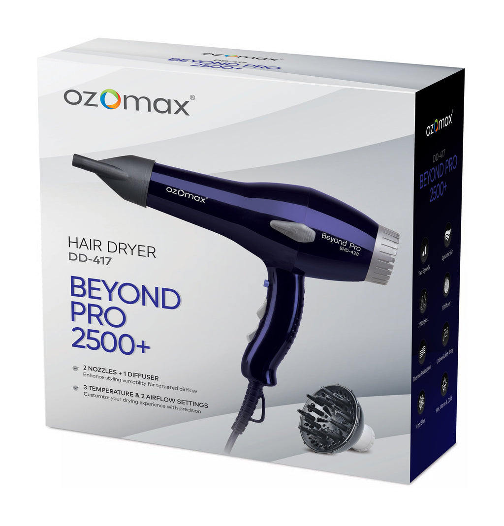Beyond Pro Hair Dryer 2500+ with Diffuser
