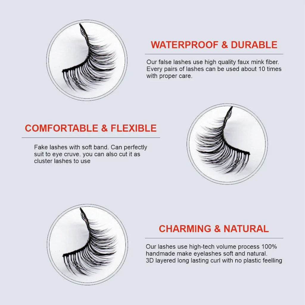 Matte Black Eyelash