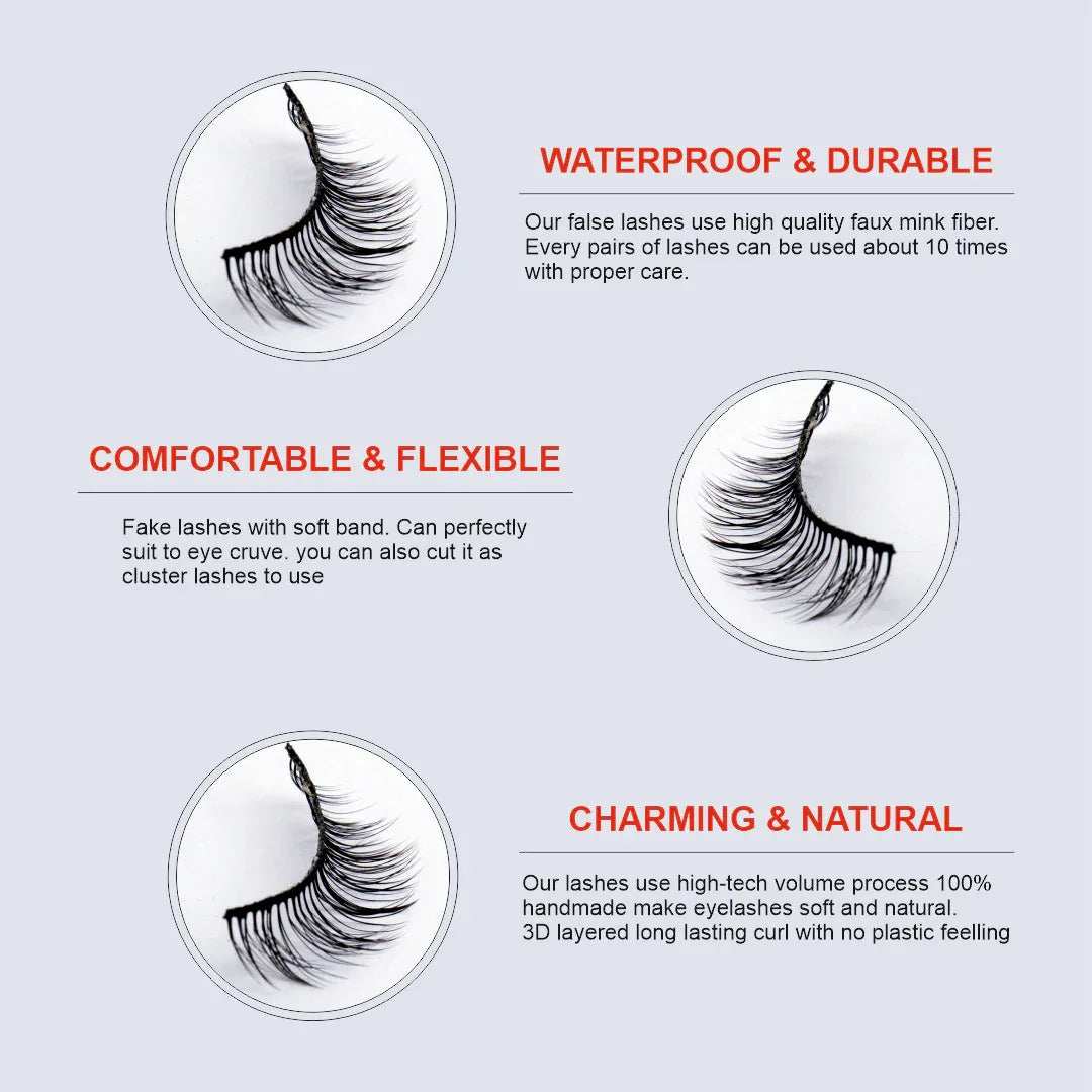 Matte Black Eyelash