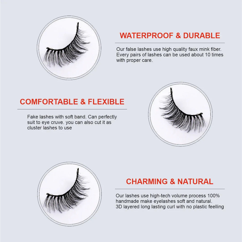 Matte Black Eyelash