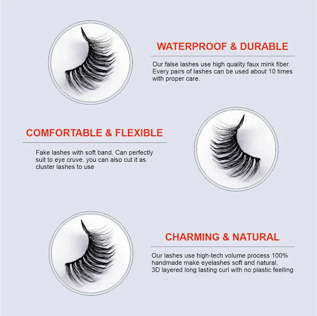 Matte Black Eyelash