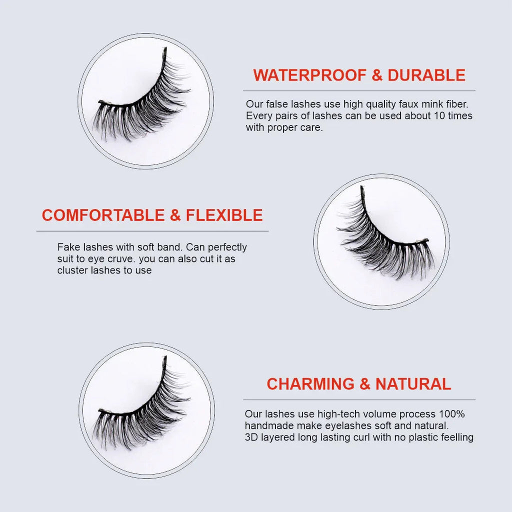 Matte Black Eyelash