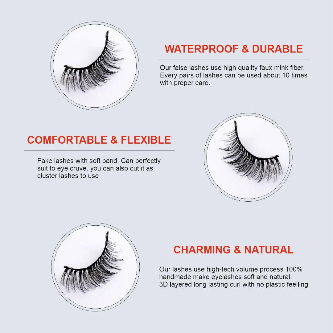 Matte Black Eyelash