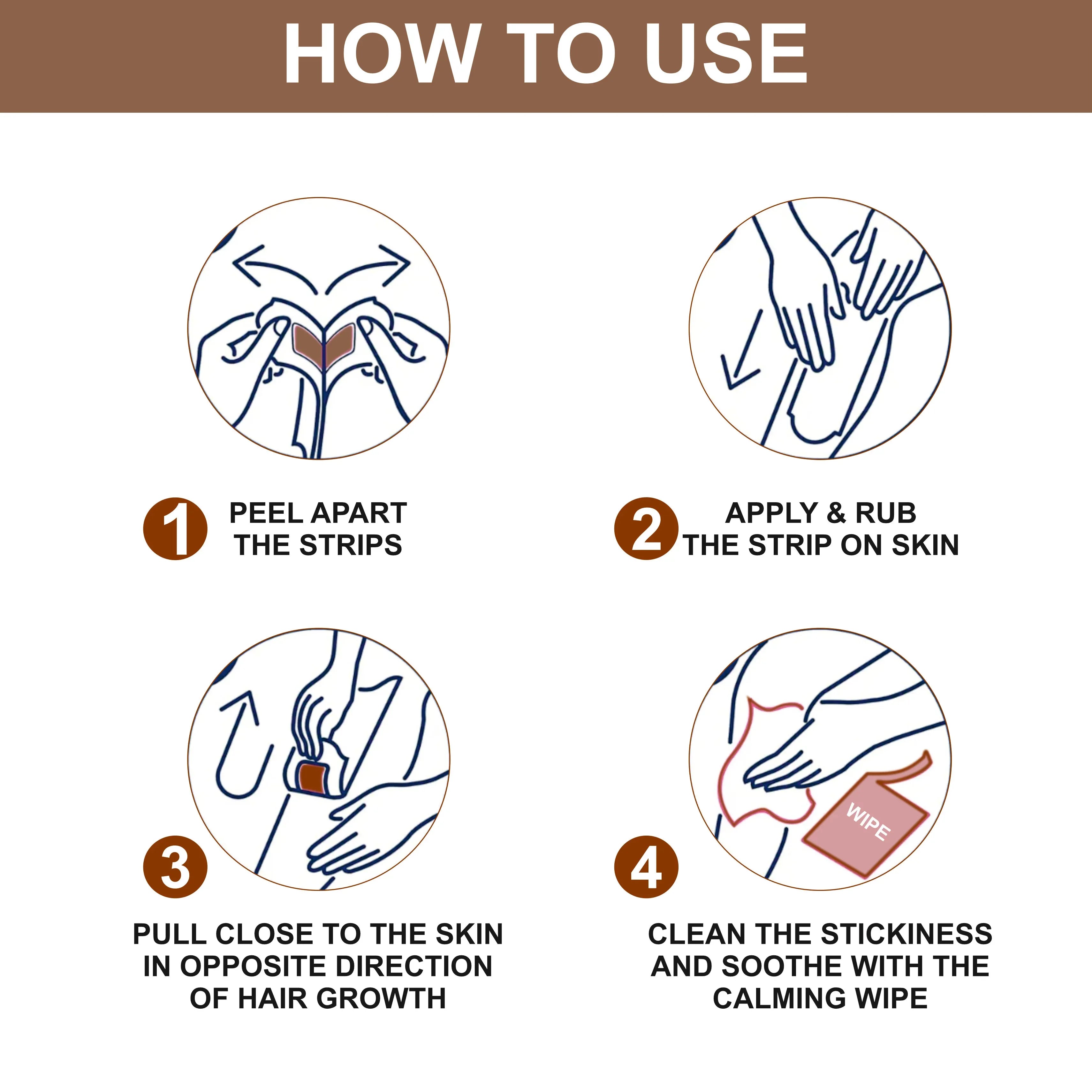 Body Wax Strips
