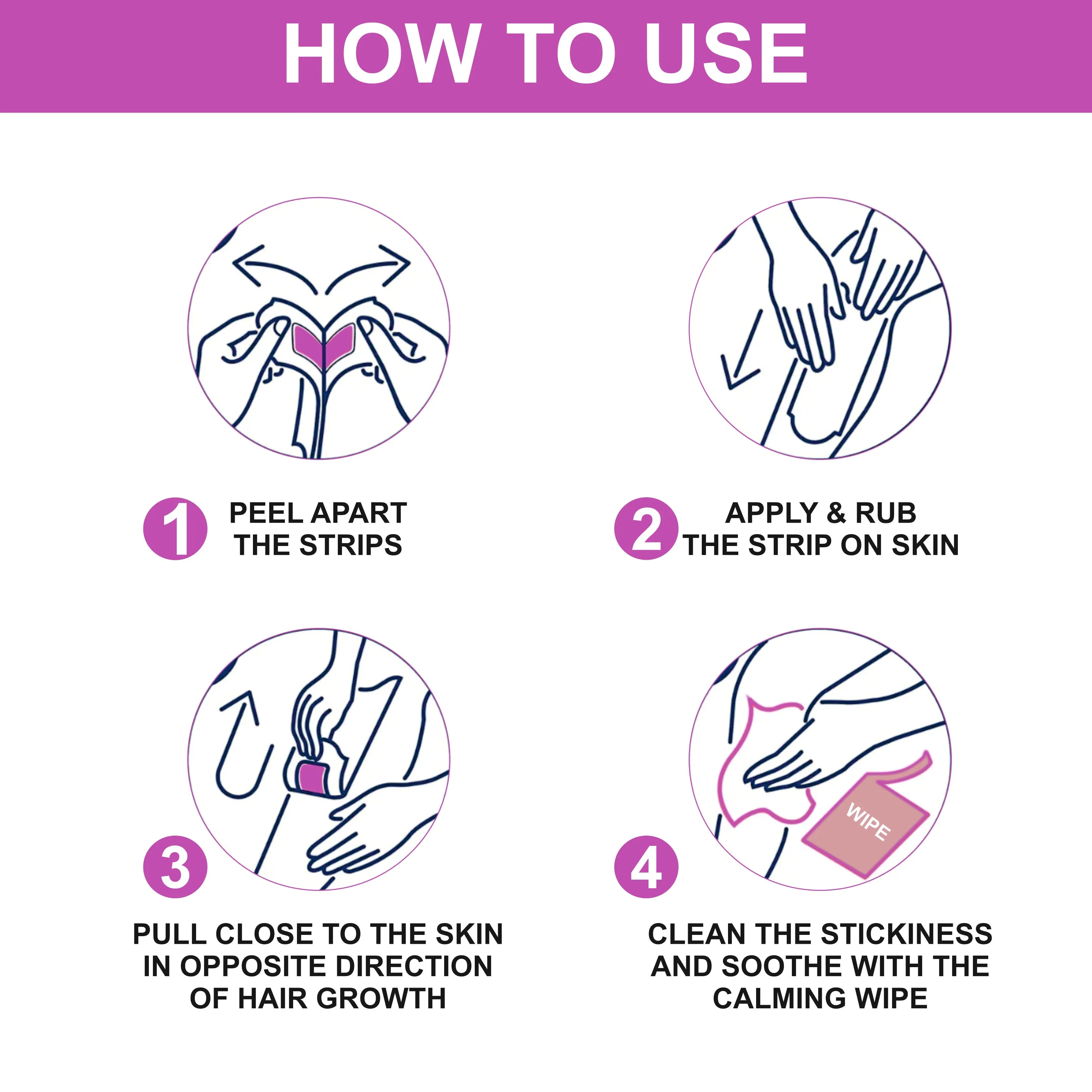 Body Wax Strips