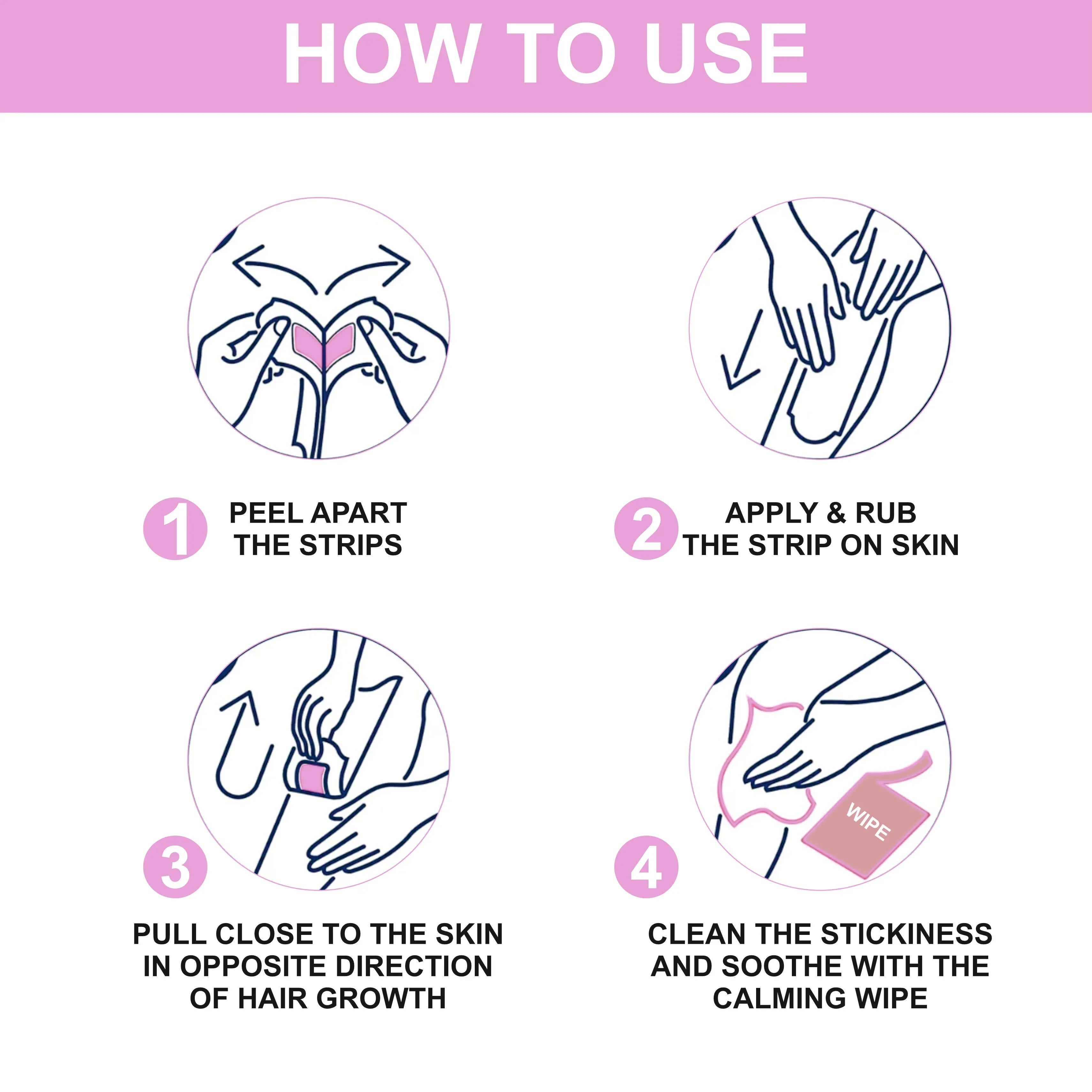 Body Wax Strips