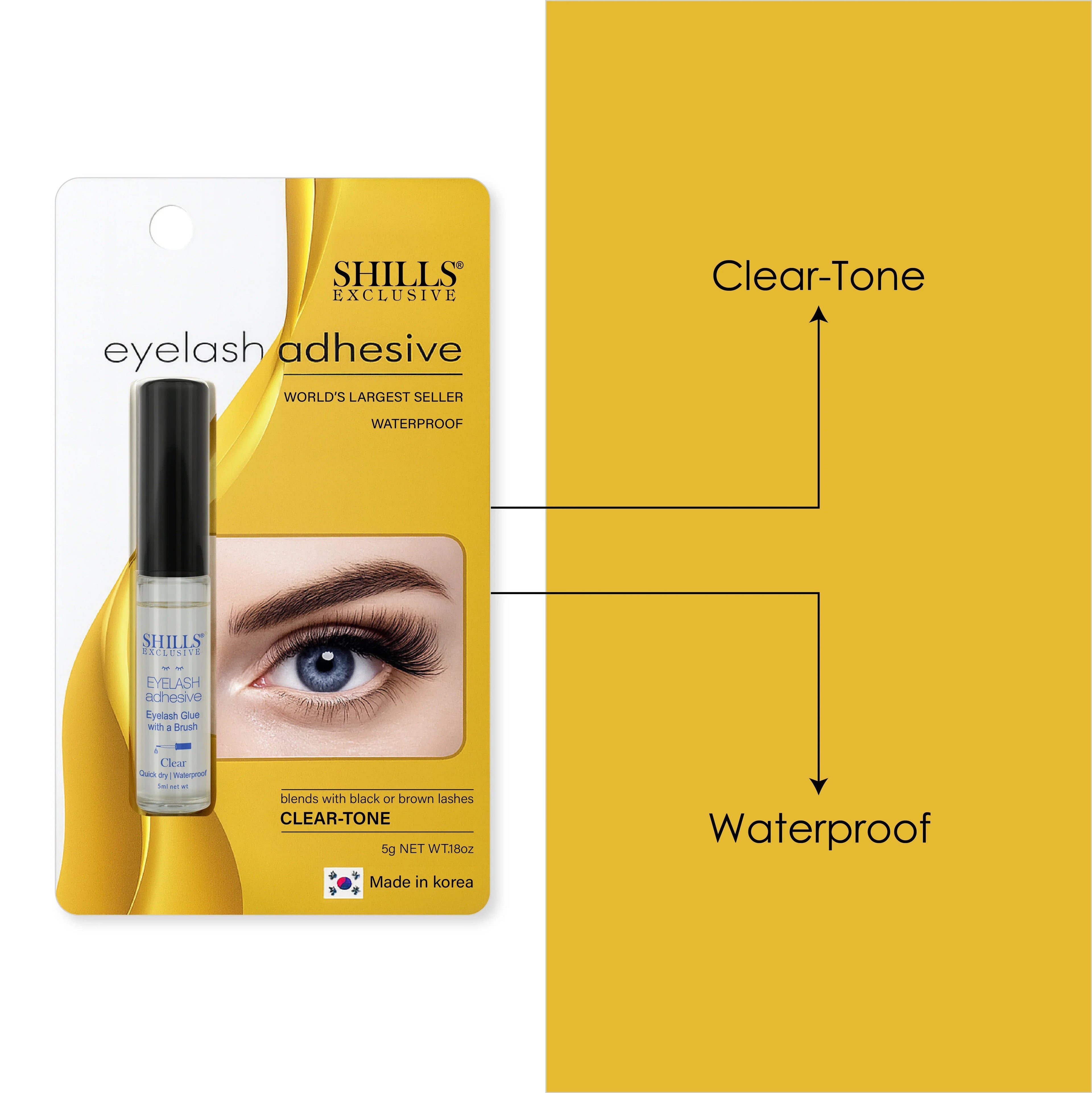 Eyelash Adhesive Clear Tone