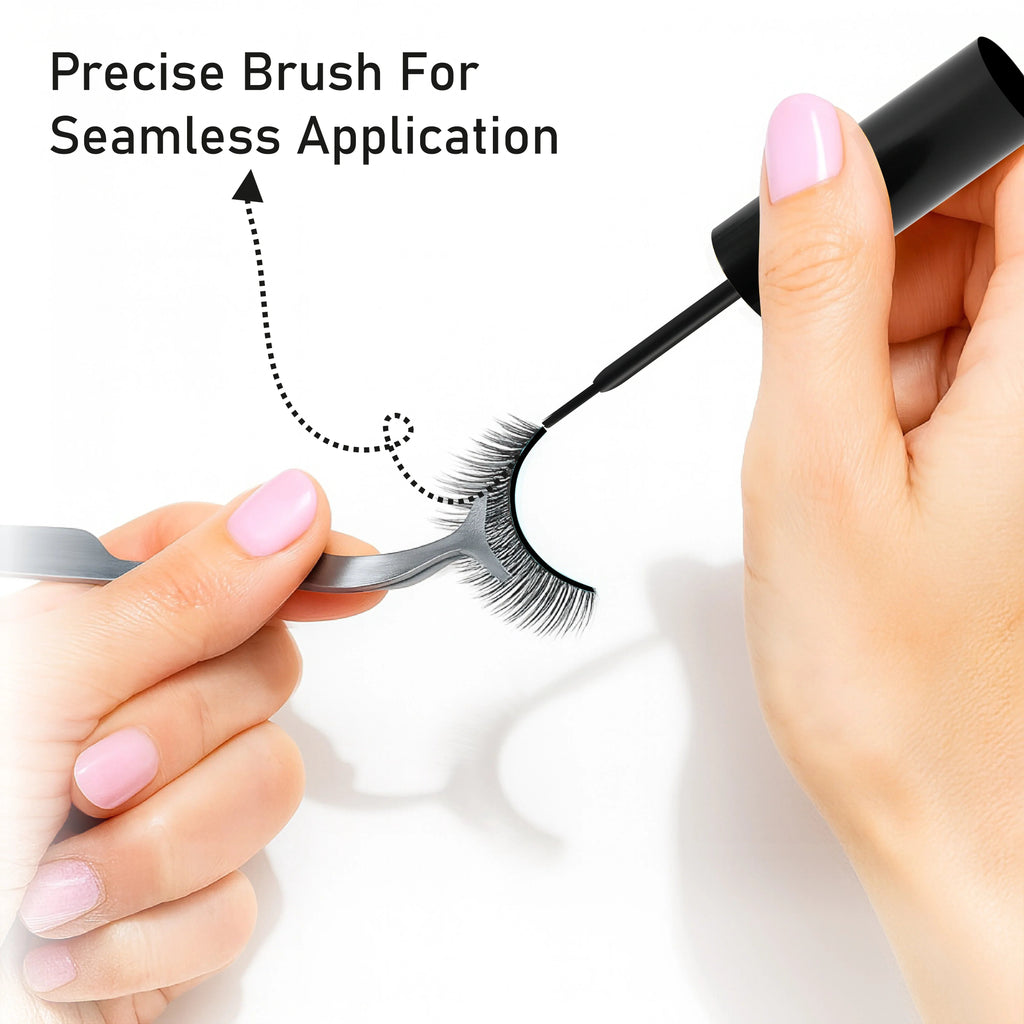 Eyelash Glue With Brush