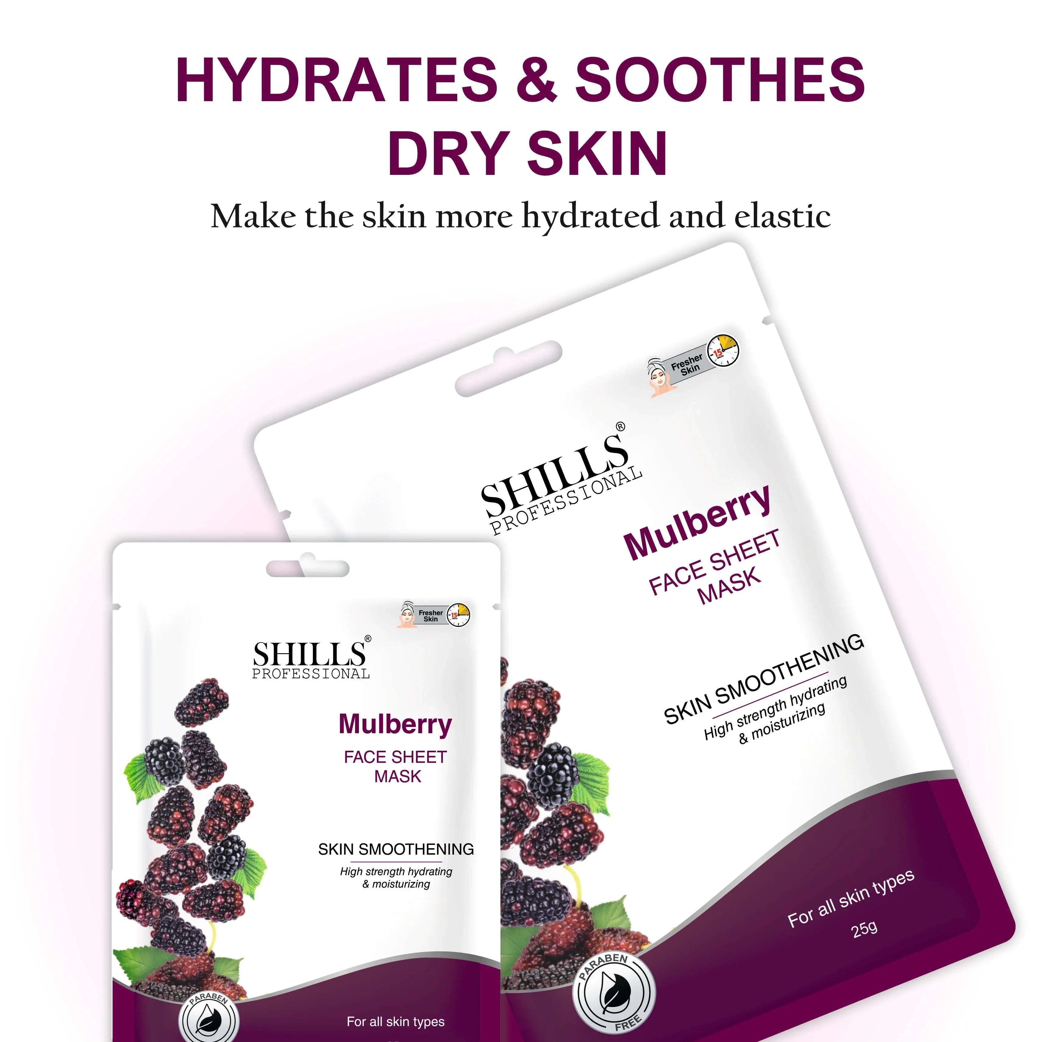 Mulberry Fruit Face Sheet Mask