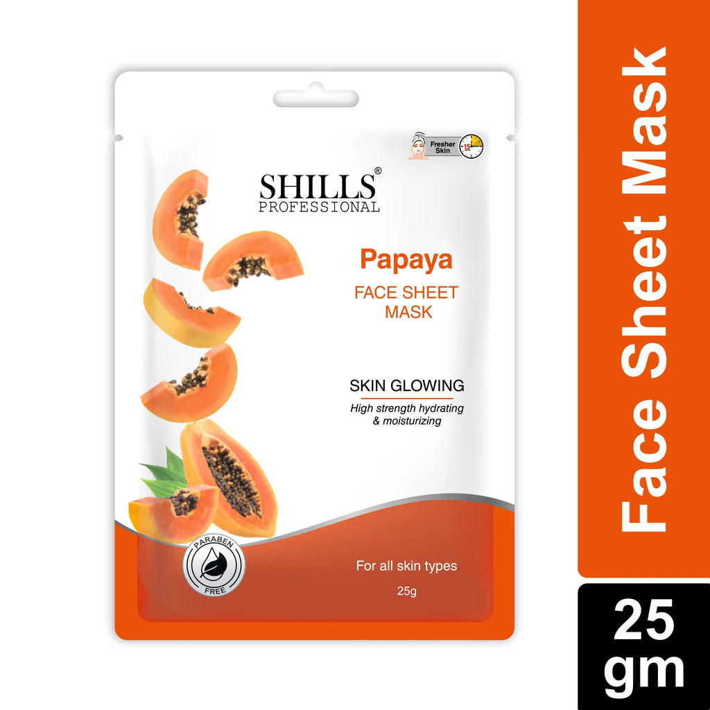 Papaya Fruit Face Sheet Mask