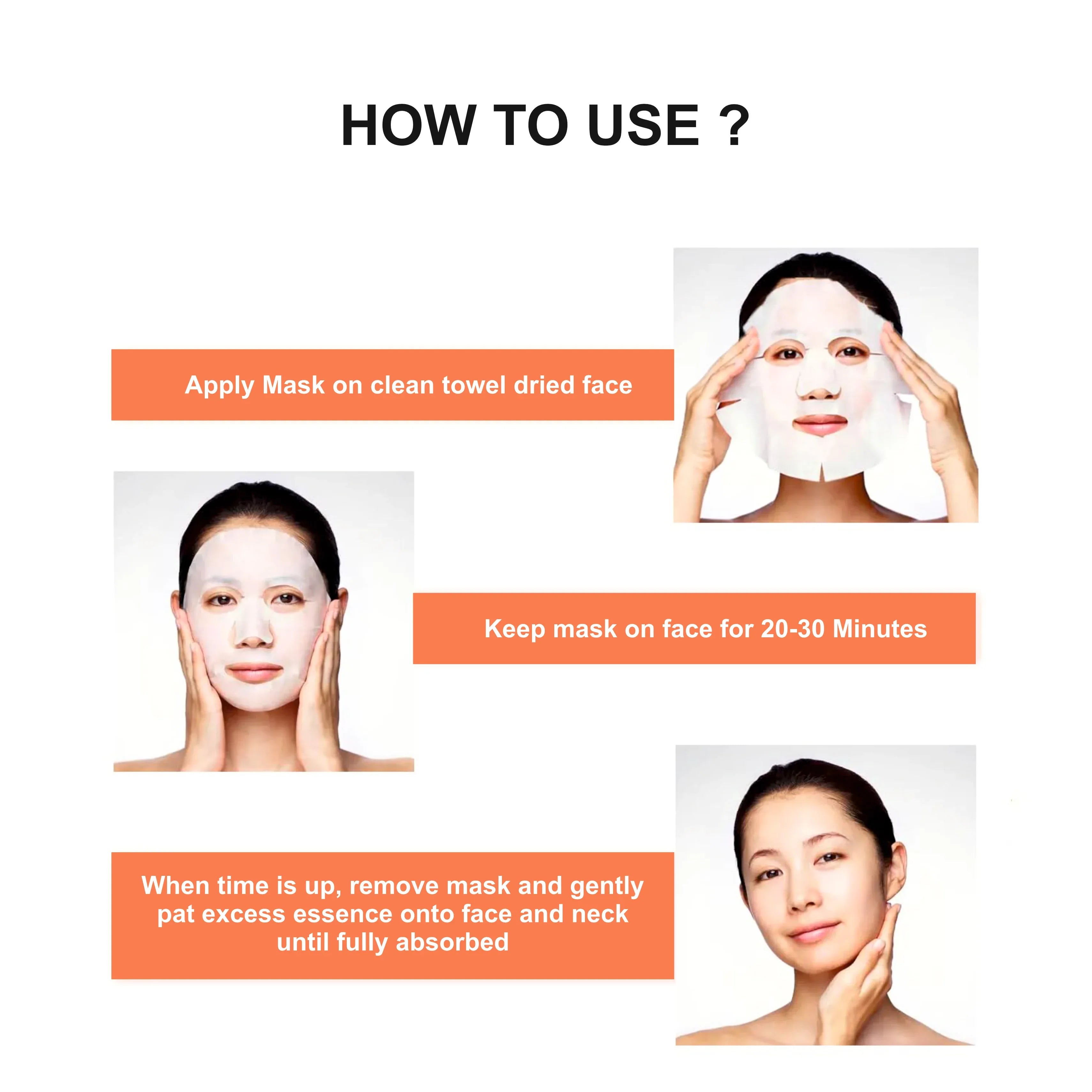 Papaya Fruit Face Sheet Mask