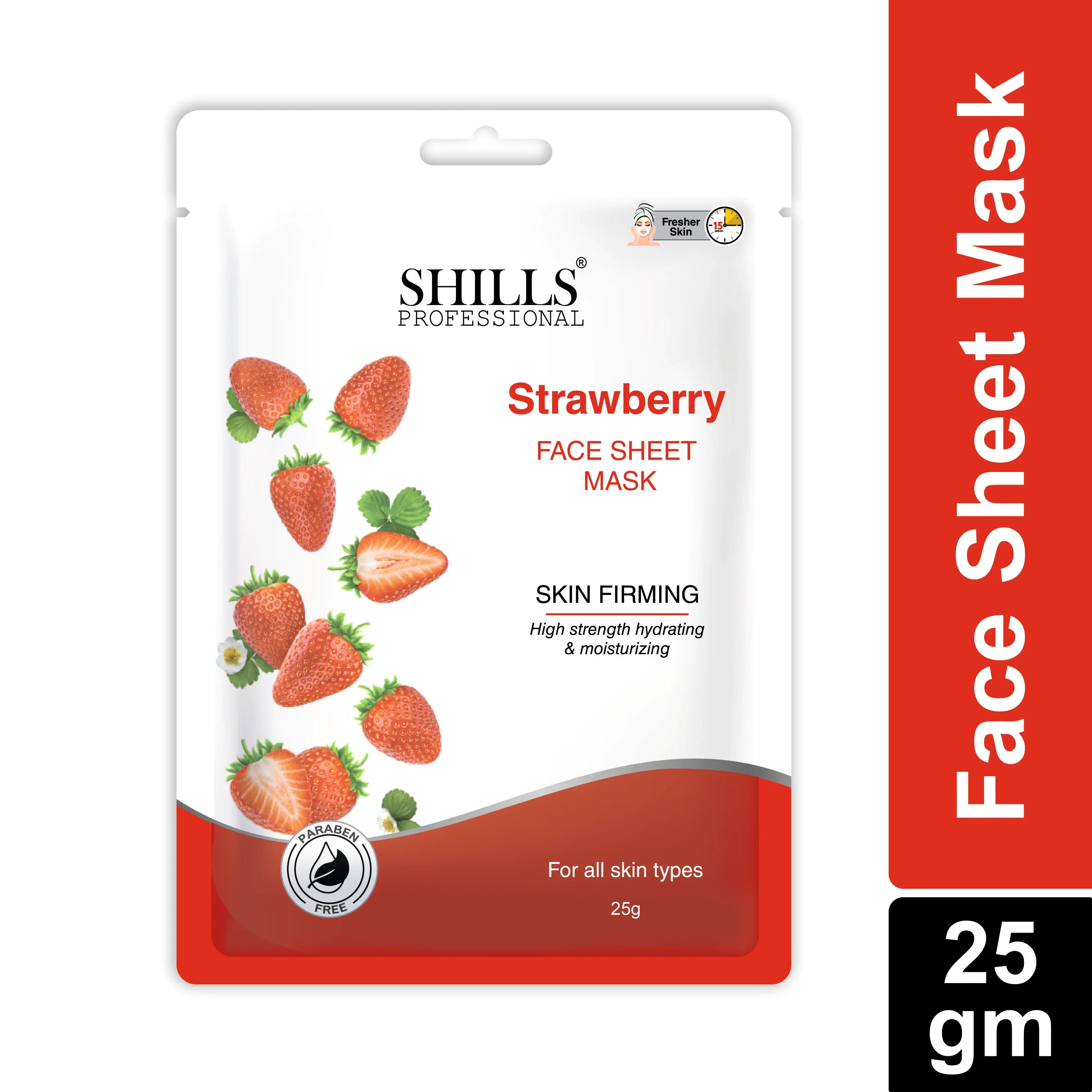 Strawberry Face Sheet Mask