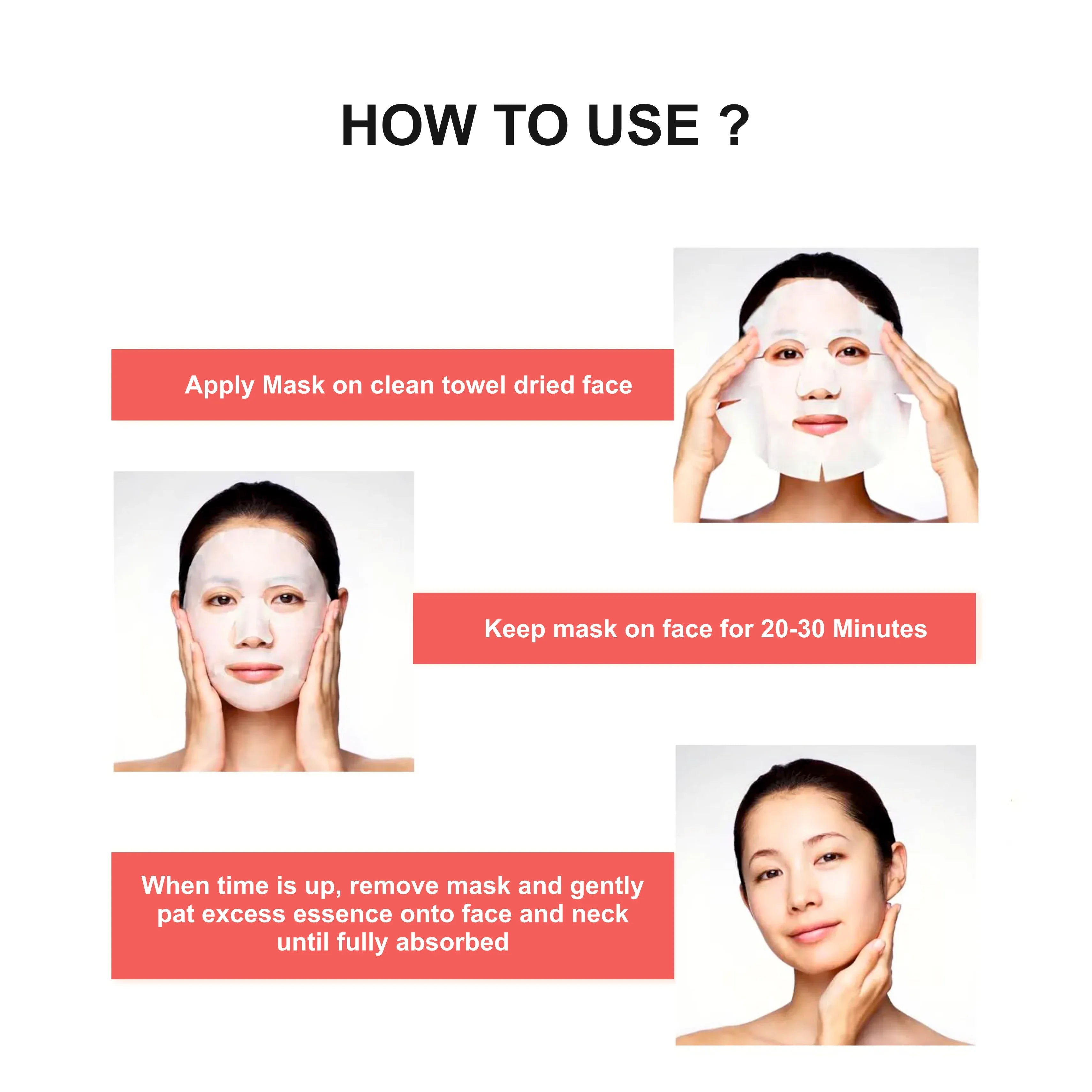 Strawberry Face Sheet Mask