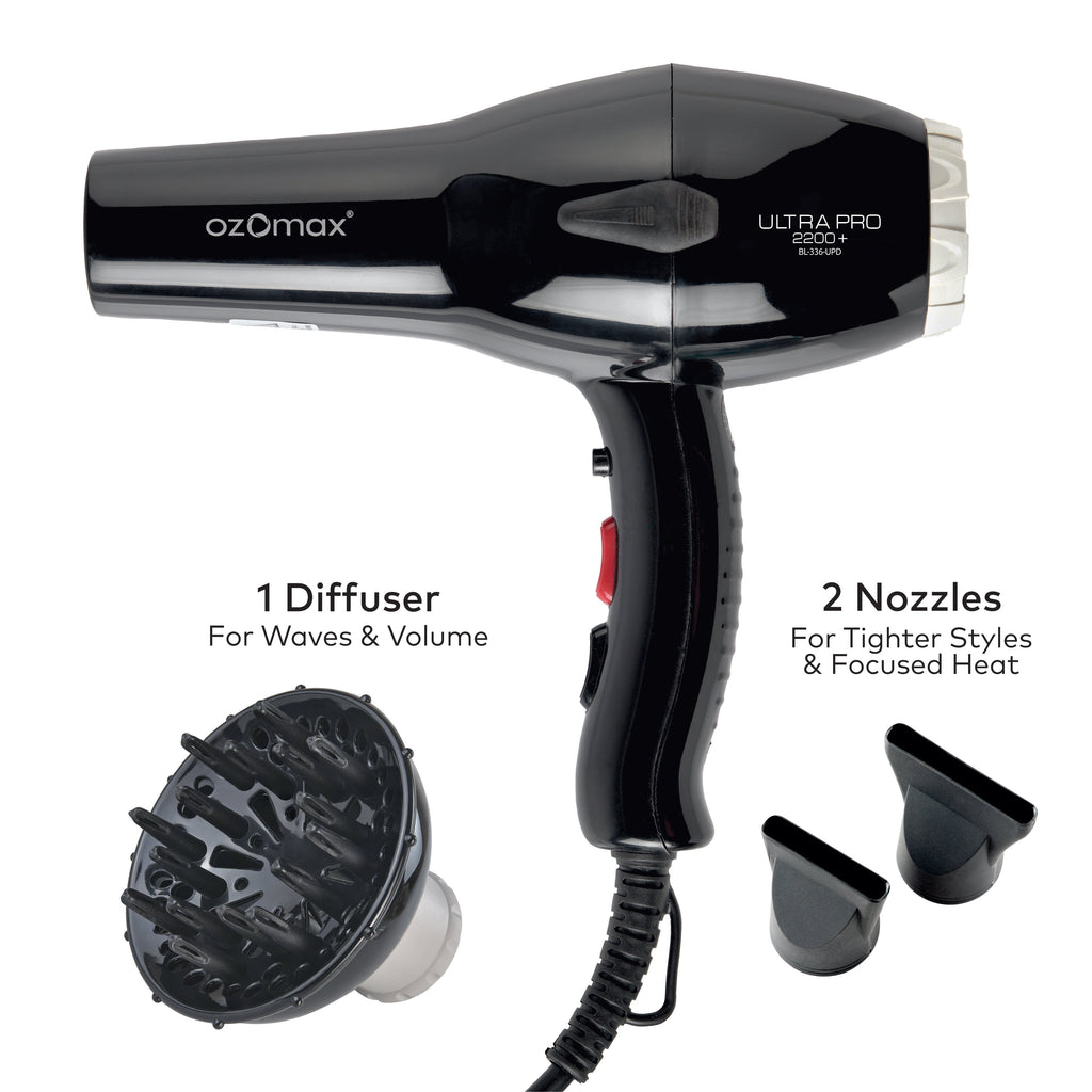 ULTRA PRO HAIR DRYER 2200+ Watt with Diffuser