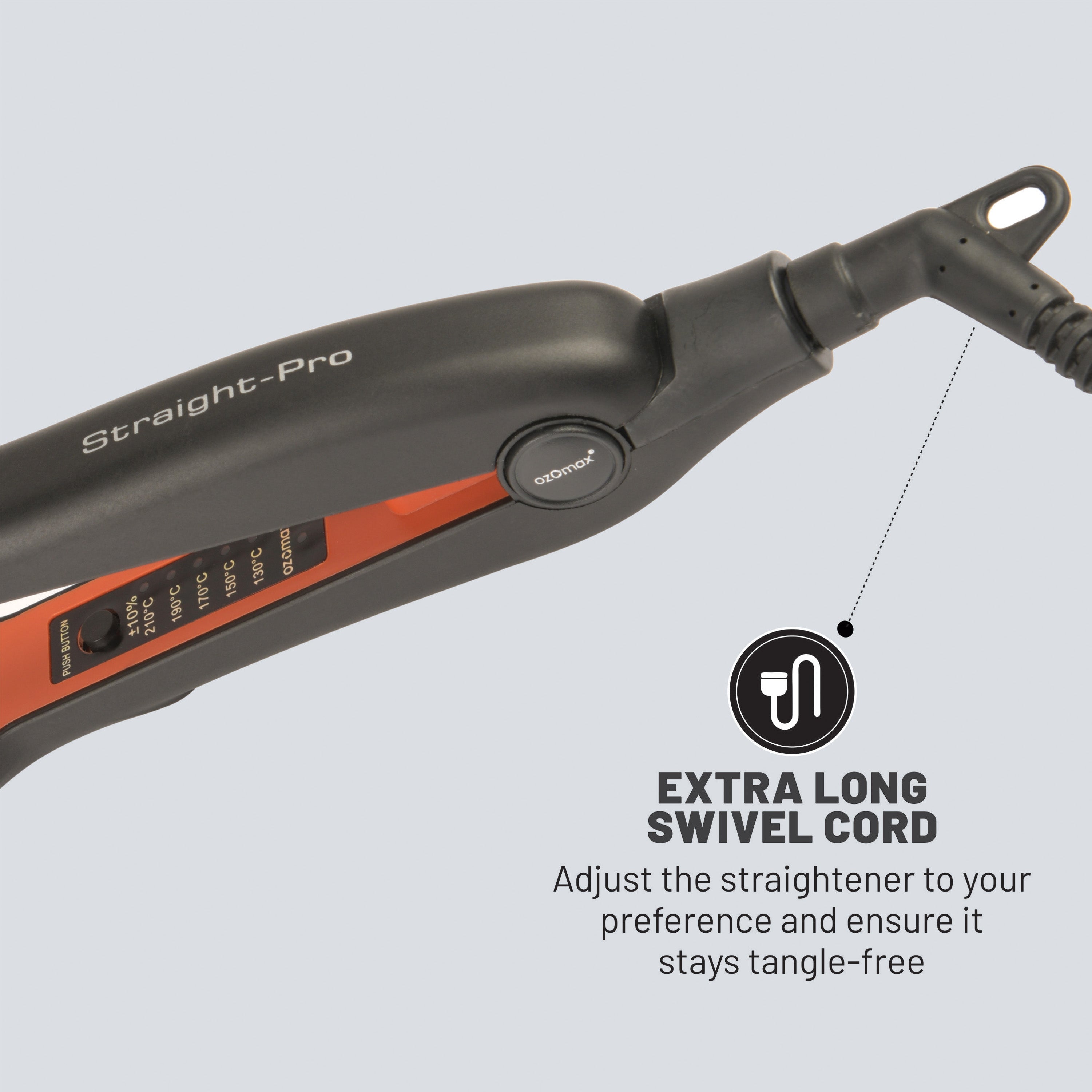 GLARE PLUS HAIR STRAIGHTENER