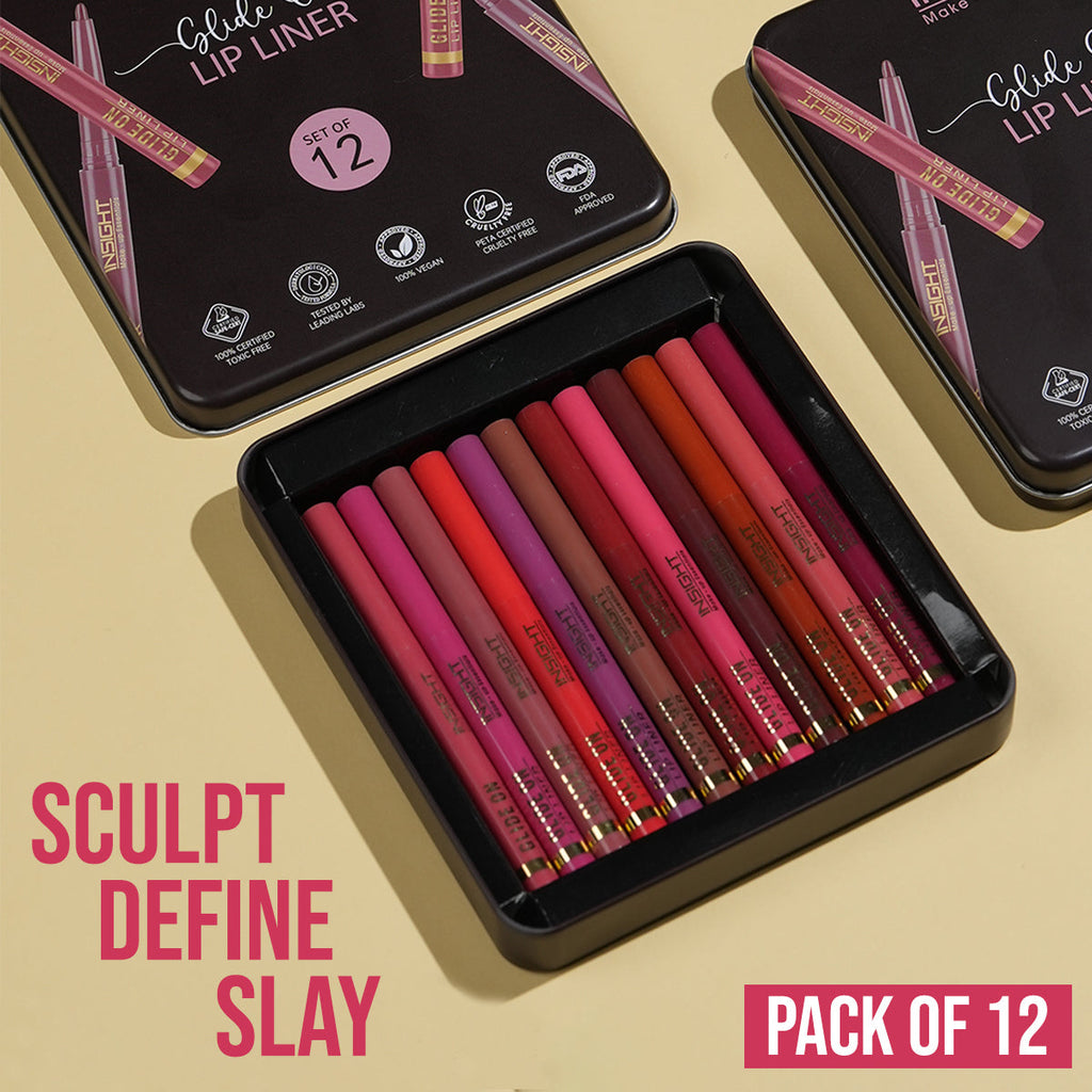 Glide On Lip Liner (Set Of 12)
